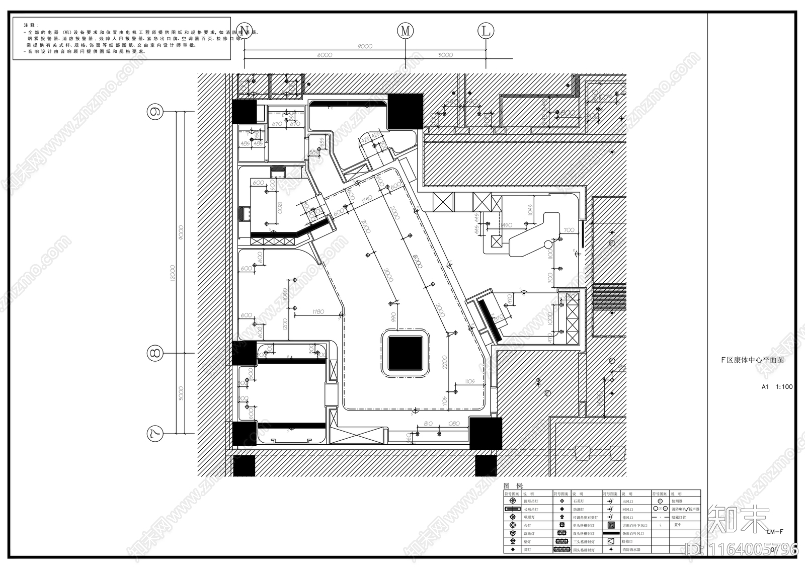 现代简约其他教育空间cad施工图下载【ID:1164005796】