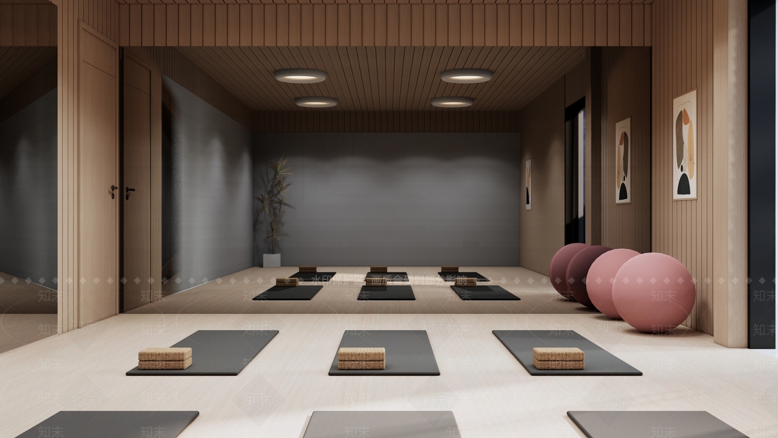 现代会所SU模型下载【ID:1164006041】