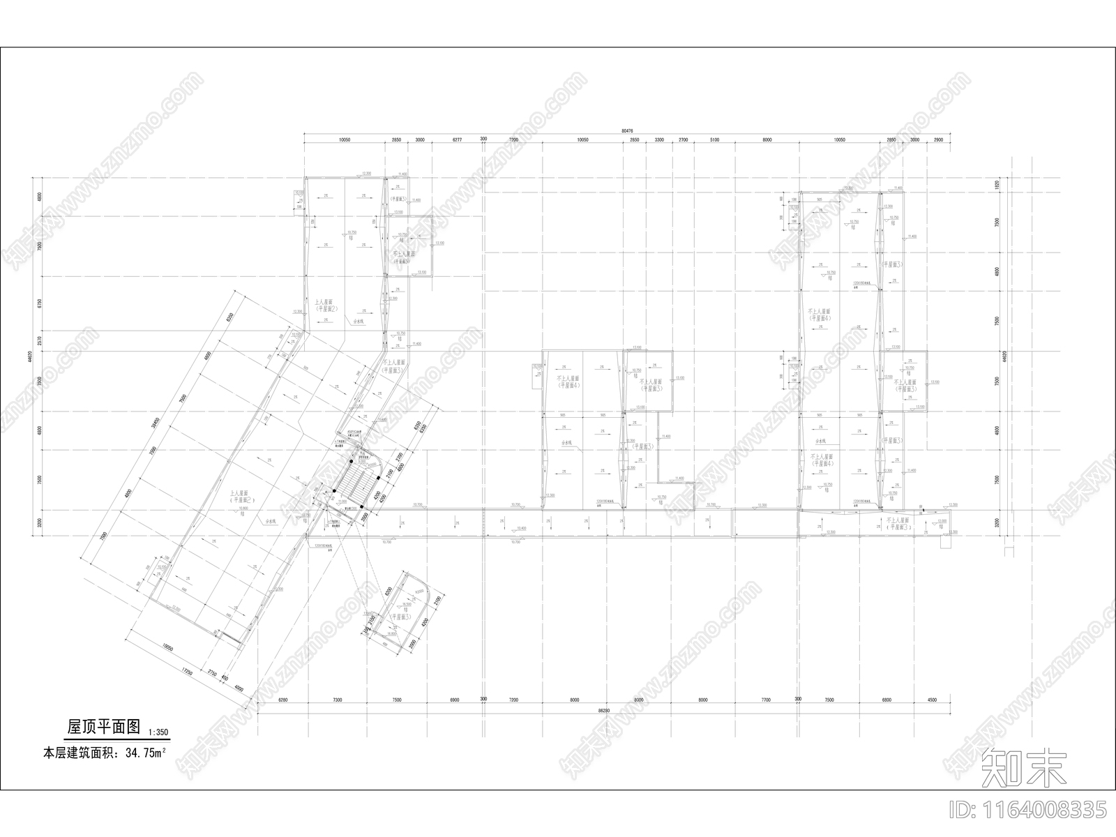 现代幼儿园建筑cad施工图下载【ID:1164008335】