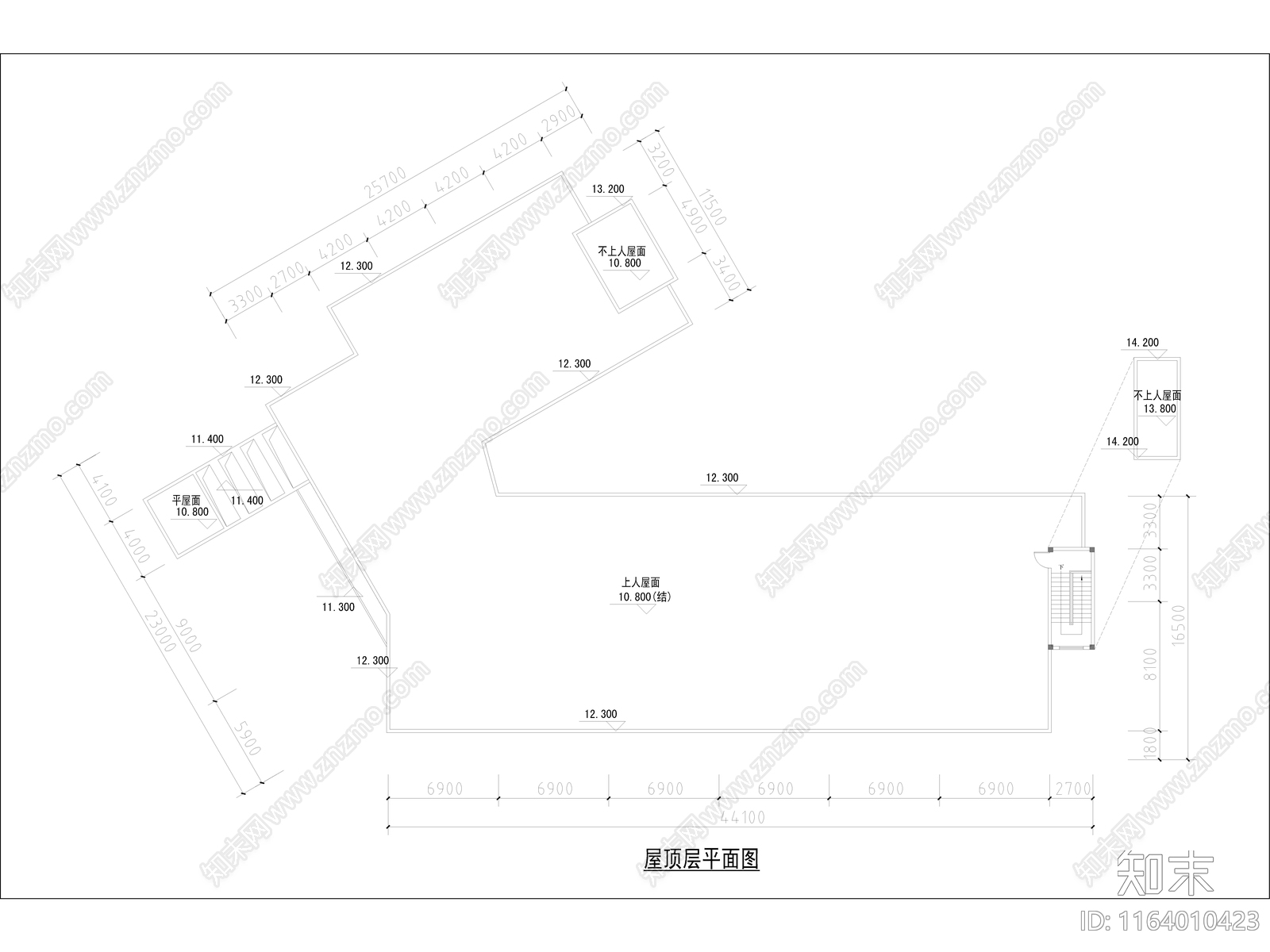 现代幼儿园建筑cad施工图下载【ID:1164010423】