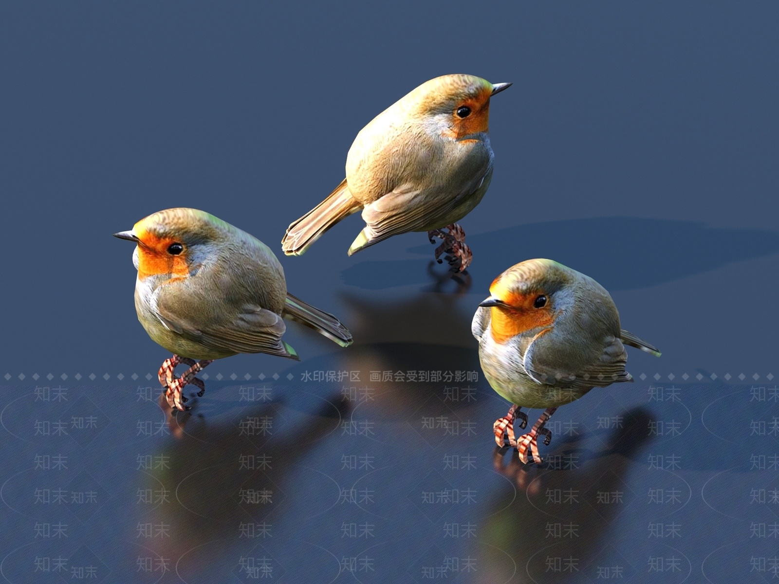 飞行类动物3D模型下载【ID:1164010794】