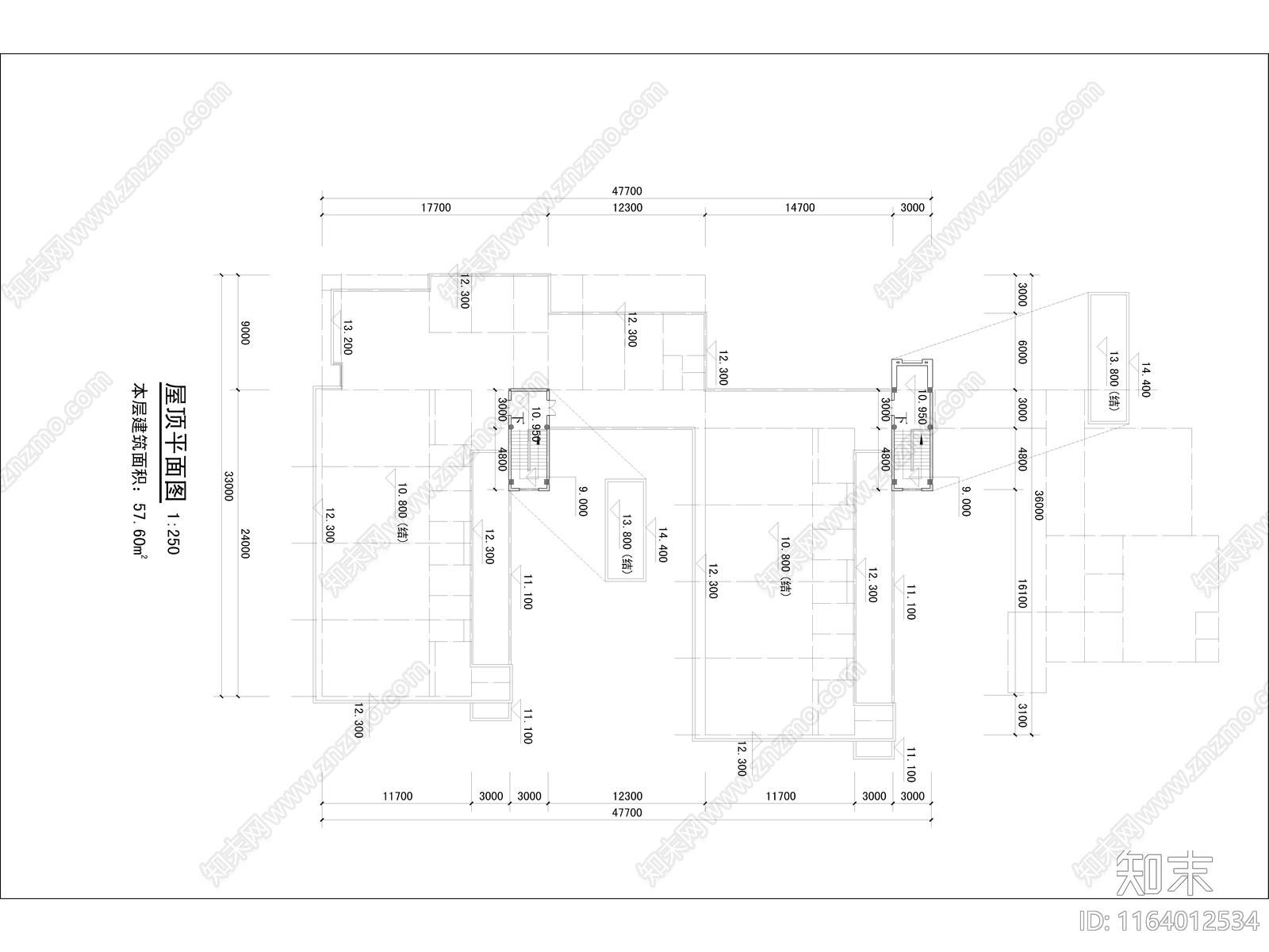 现代幼儿园建筑cad施工图下载【ID:1164012534】