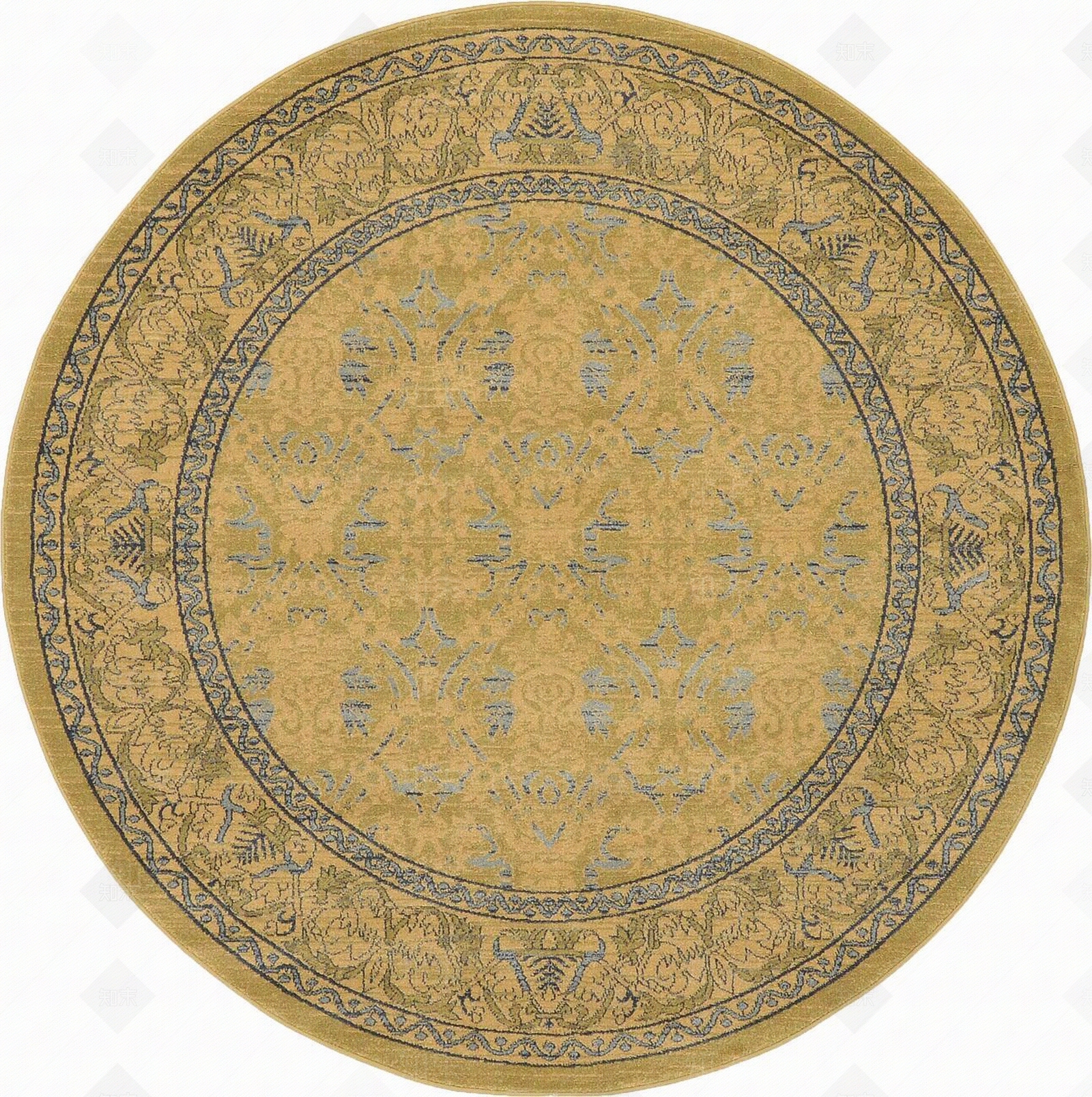 新中式中式地毯贴图下载【ID:1164012565】