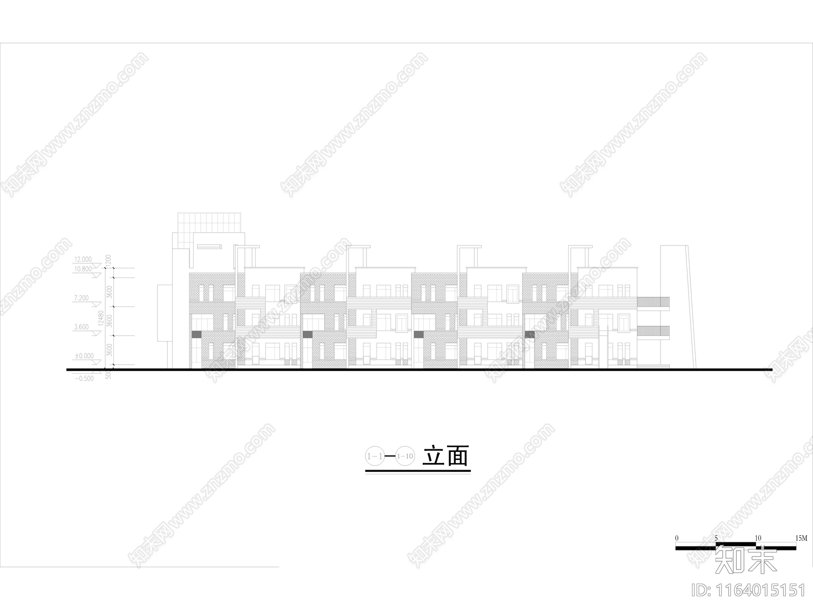 现代幼儿园建筑cad施工图下载【ID:1164015151】