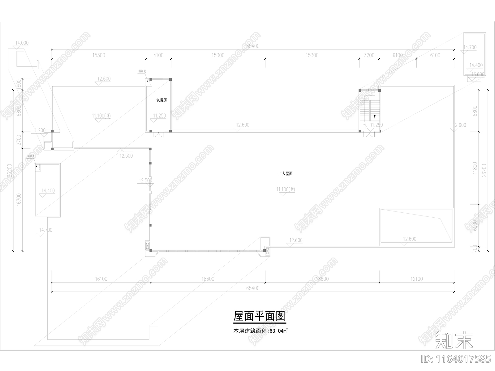 现代幼儿园建筑cad施工图下载【ID:1164017585】