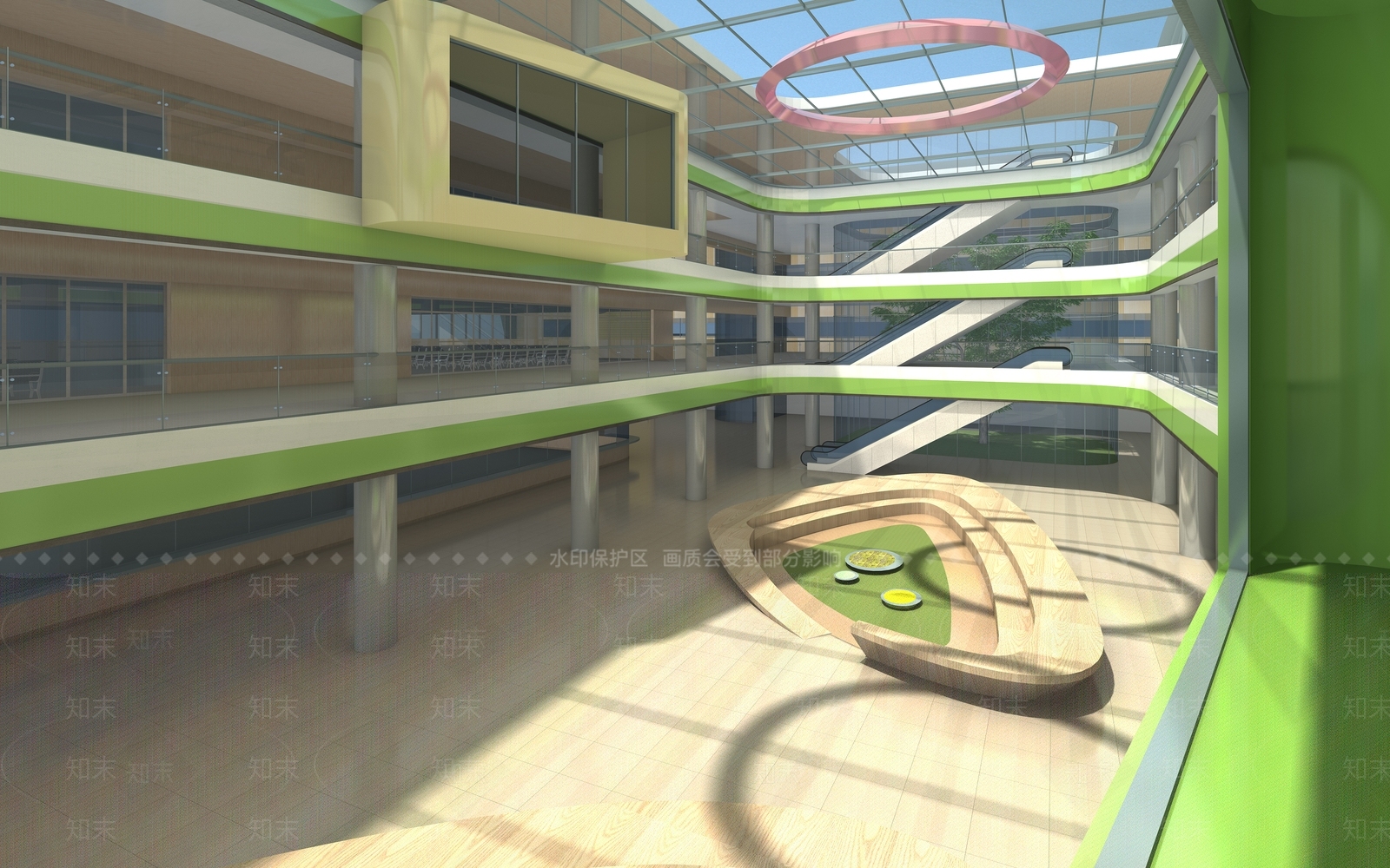 现代医院3D模型下载【ID:1164017843】