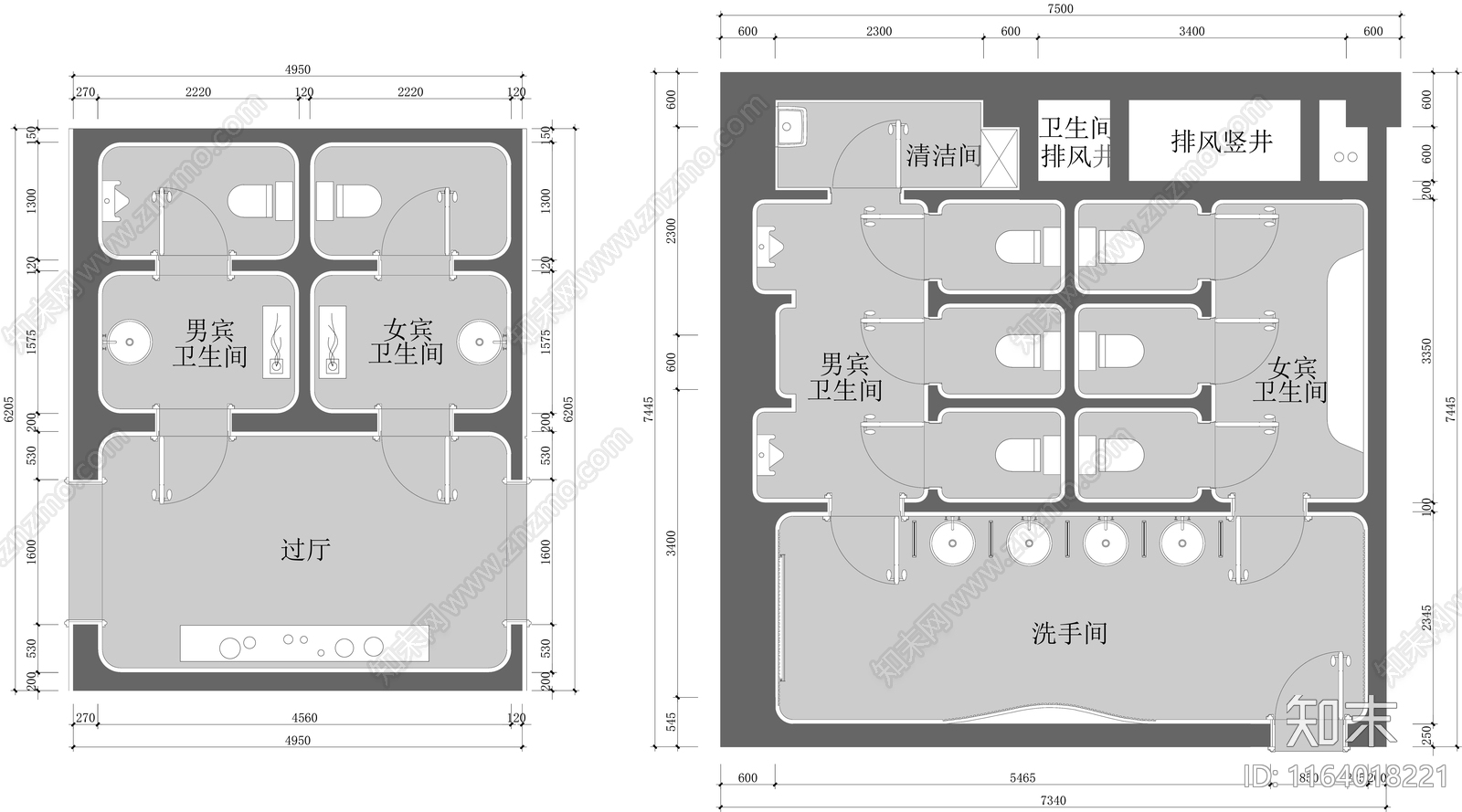 工装平面图施工图下载【ID:1164018221】