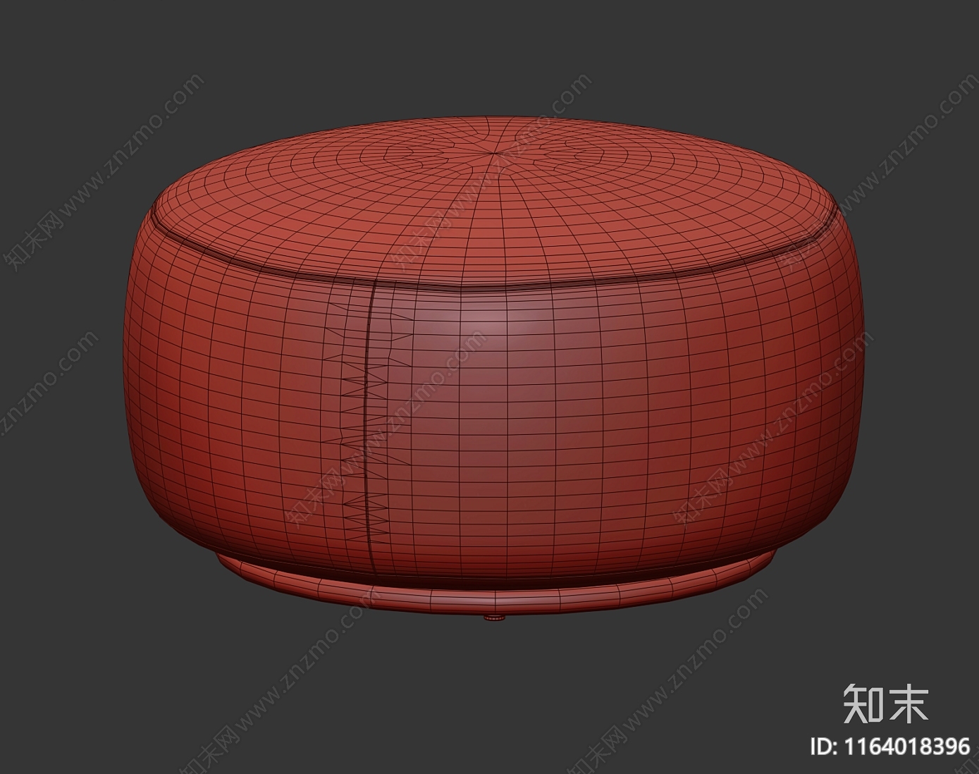 现代沙发凳3D模型下载【ID:1164018396】