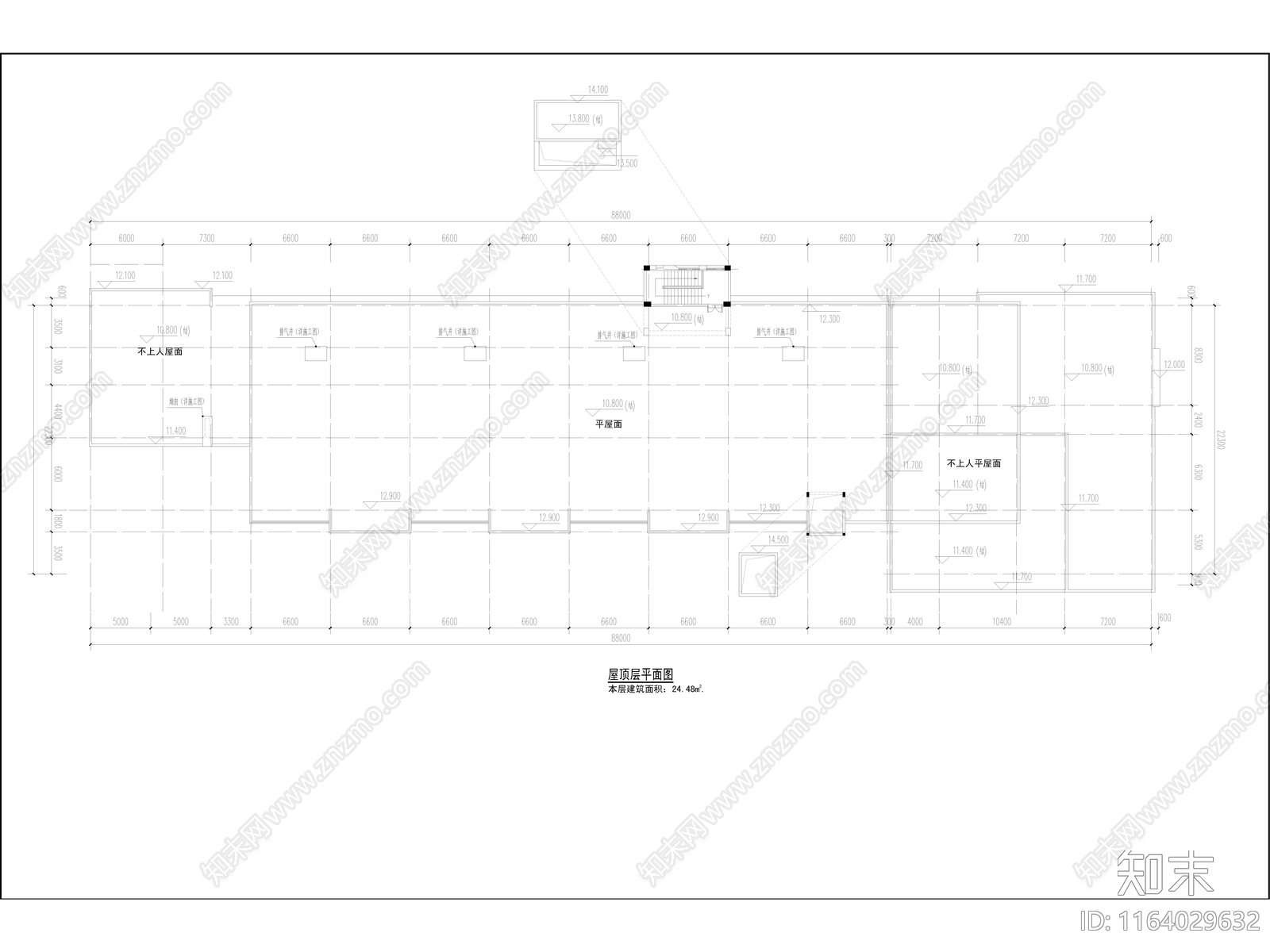 现代幼儿园建筑cad施工图下载【ID:1164029632】