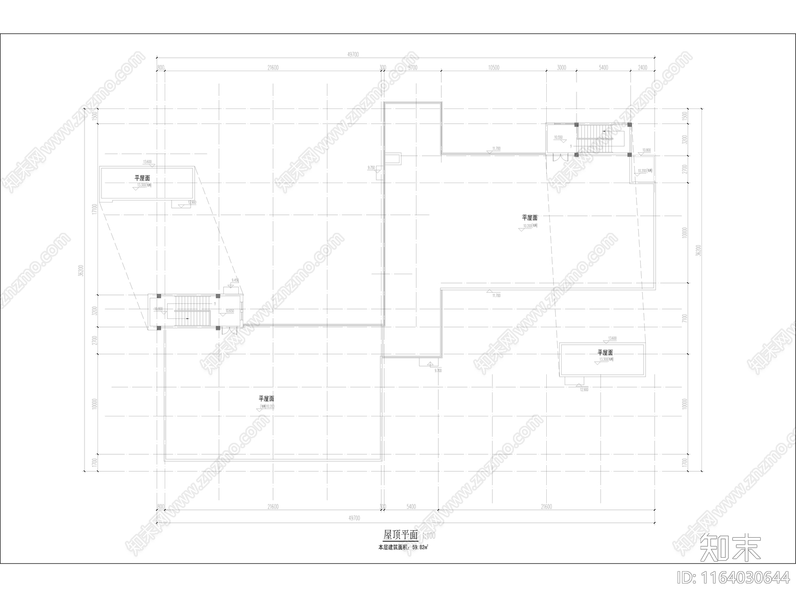 现代幼儿园建筑cad施工图下载【ID:1164030644】