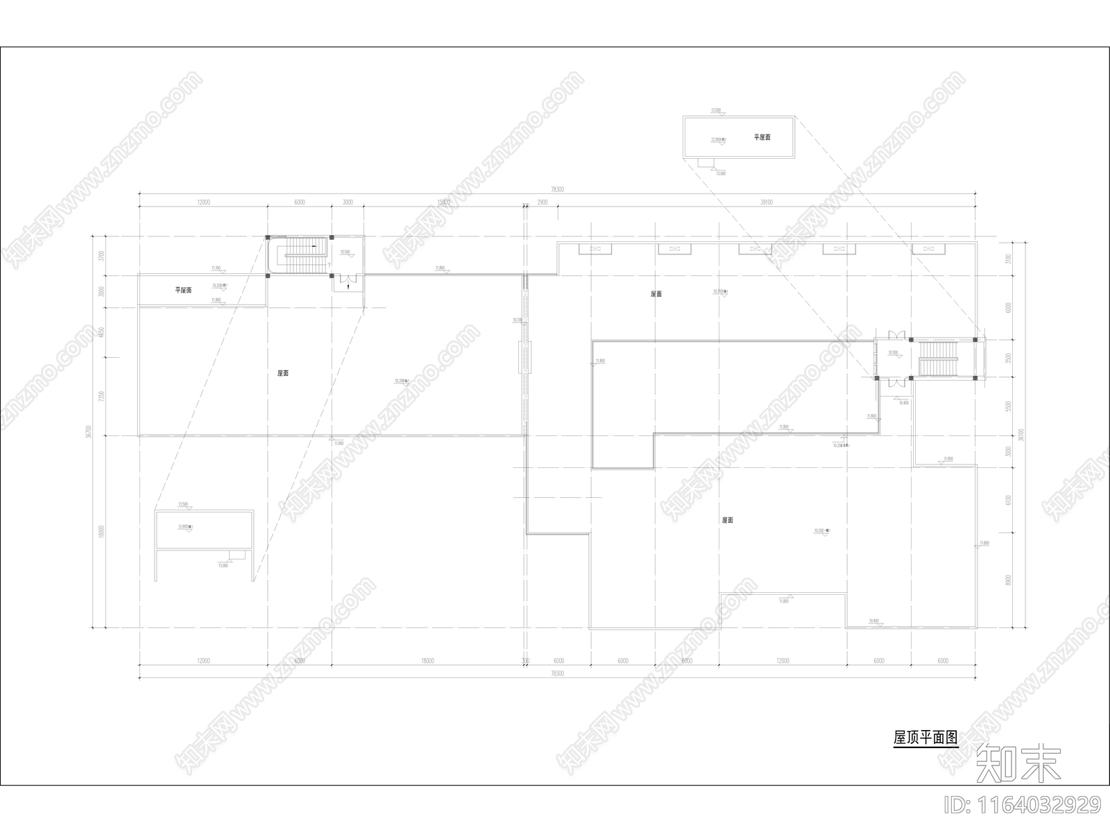 现代幼儿园建筑cad施工图下载【ID:1164032929】
