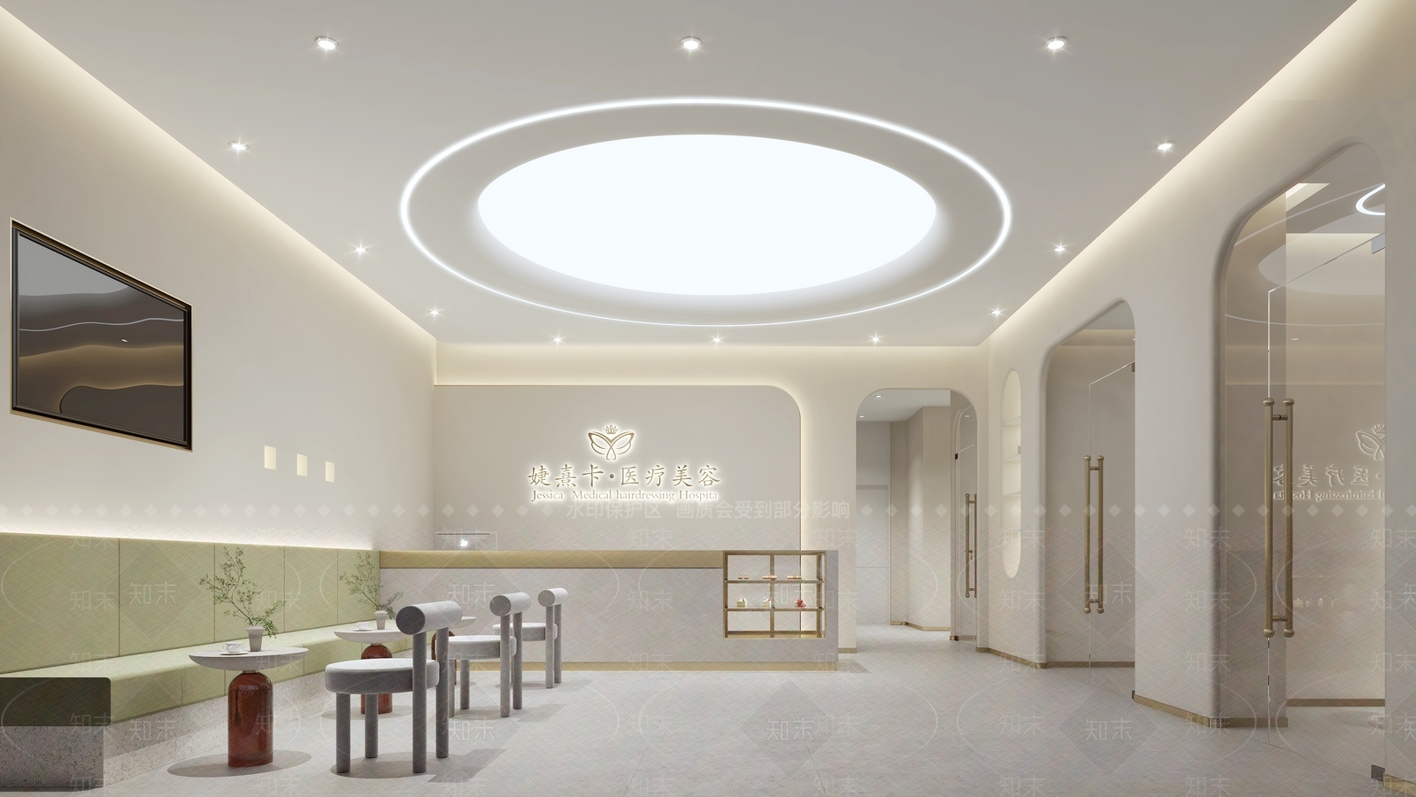 侘寂美容院3D模型下载【ID:1164035559】