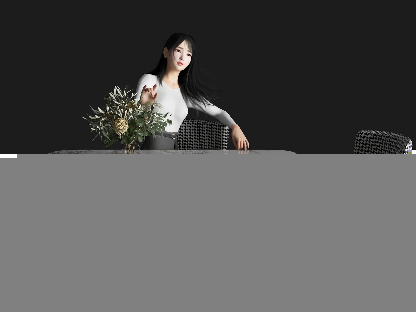 女人SU模型下载【ID:1164036656】