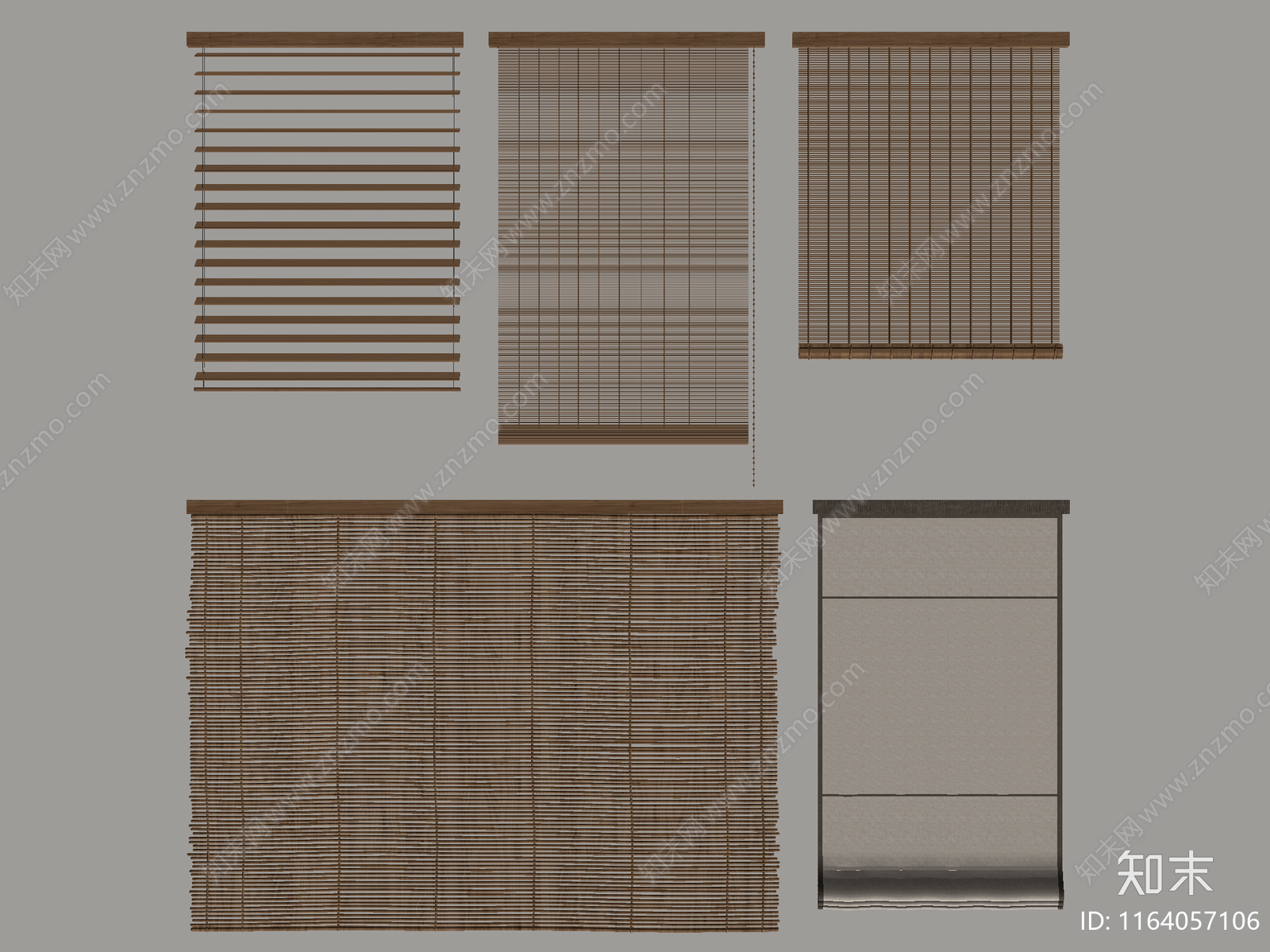 现代百叶窗SU模型下载【ID:1164057106】