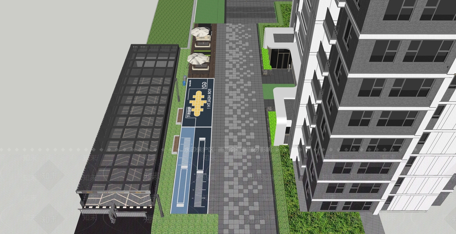 现代登高面SU模型下载【ID:1164079060】