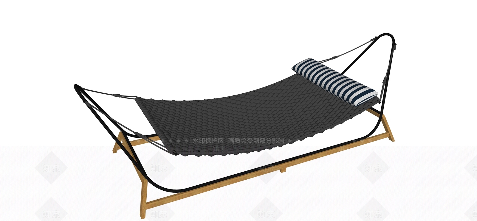 现代吊床SU模型下载【ID:1164079330】