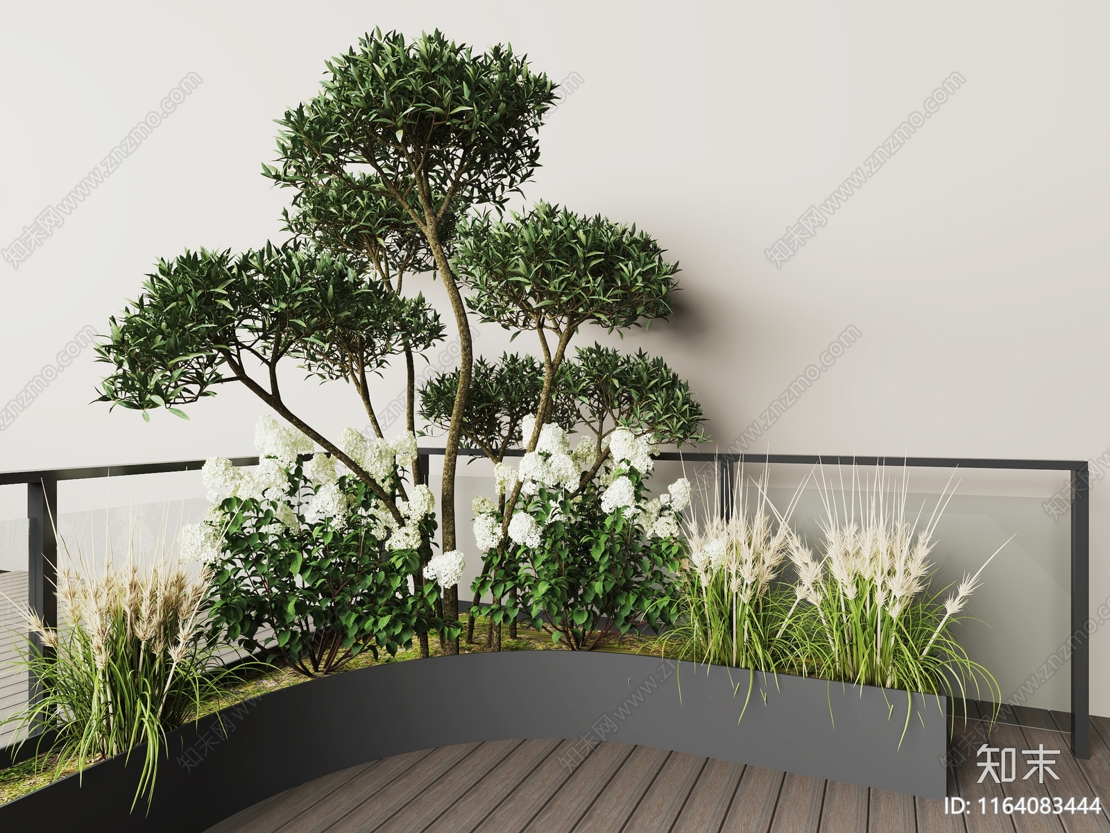 植物堆3D模型下载【ID:1164083444】