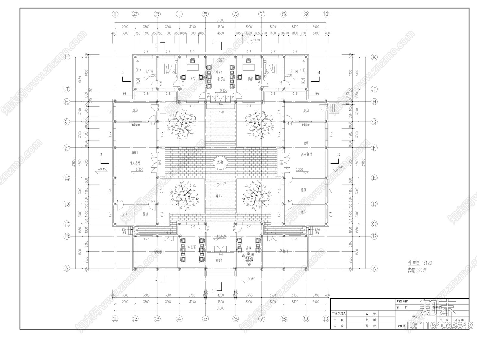 中古古建cad施工图下载【ID:1164083848】