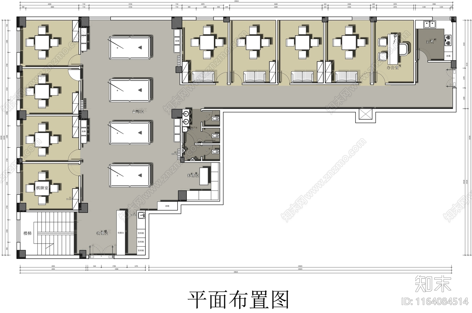 工装平面图施工图下载【ID:1164084514】