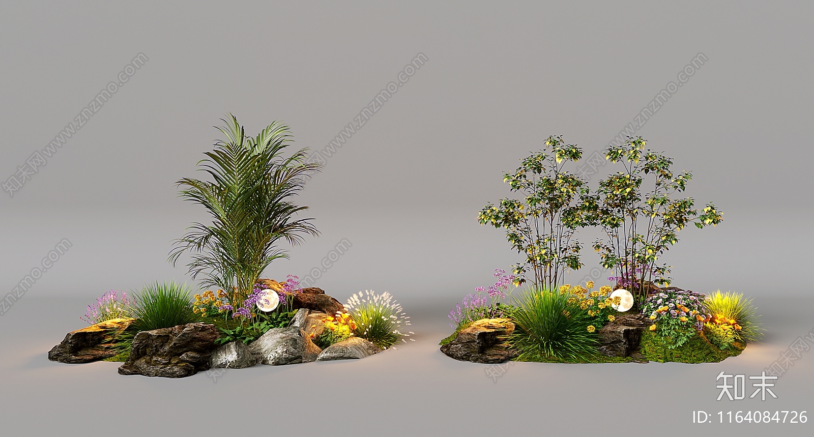 植物堆3D模型下载【ID:1164084726】