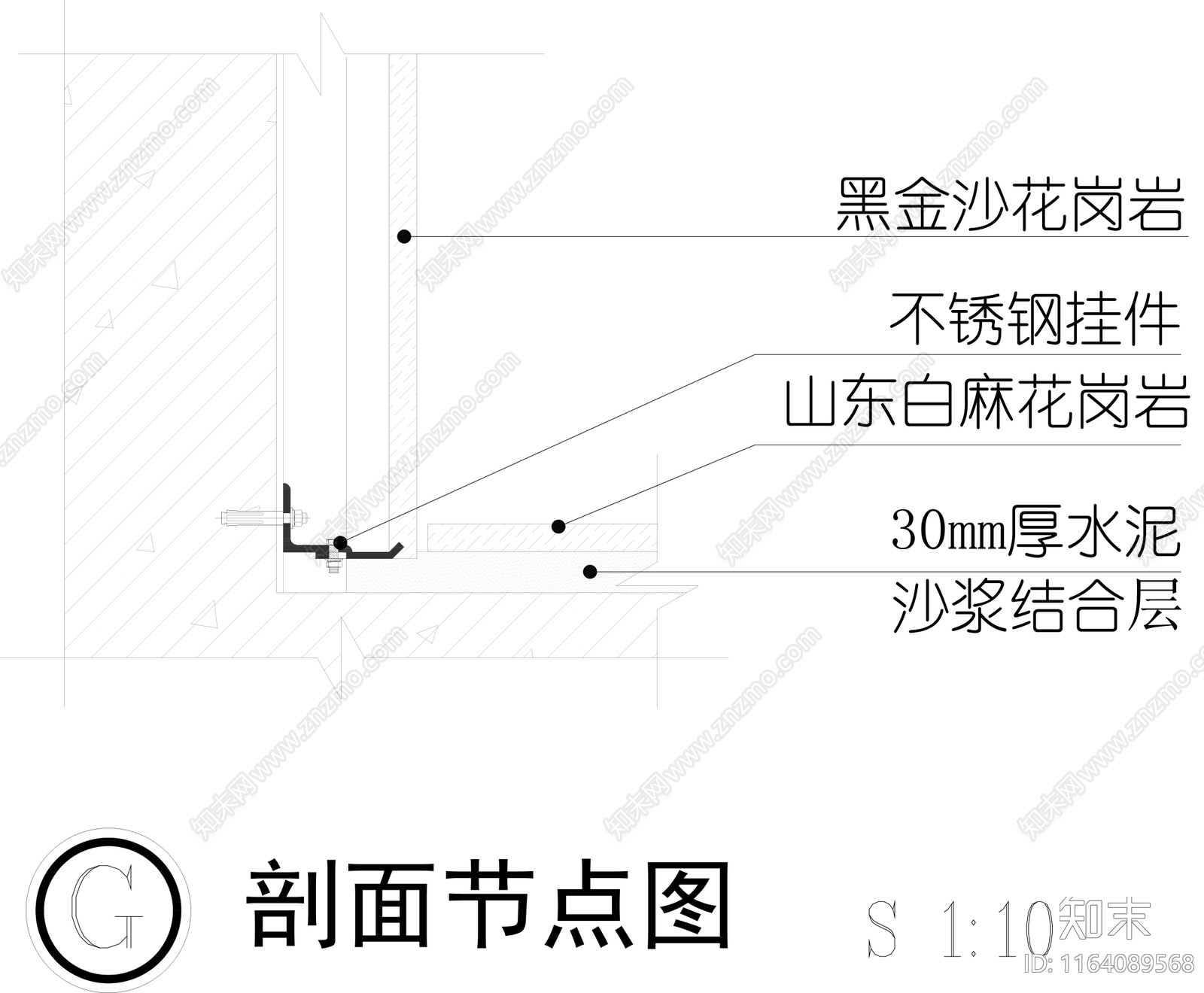 现代地面节点施工图下载【ID:1164089568】