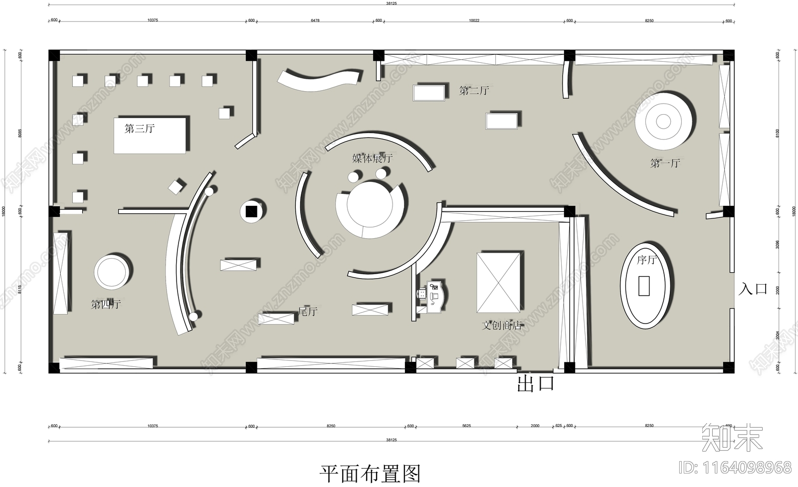 工装平面图施工图下载【ID:1164098968】