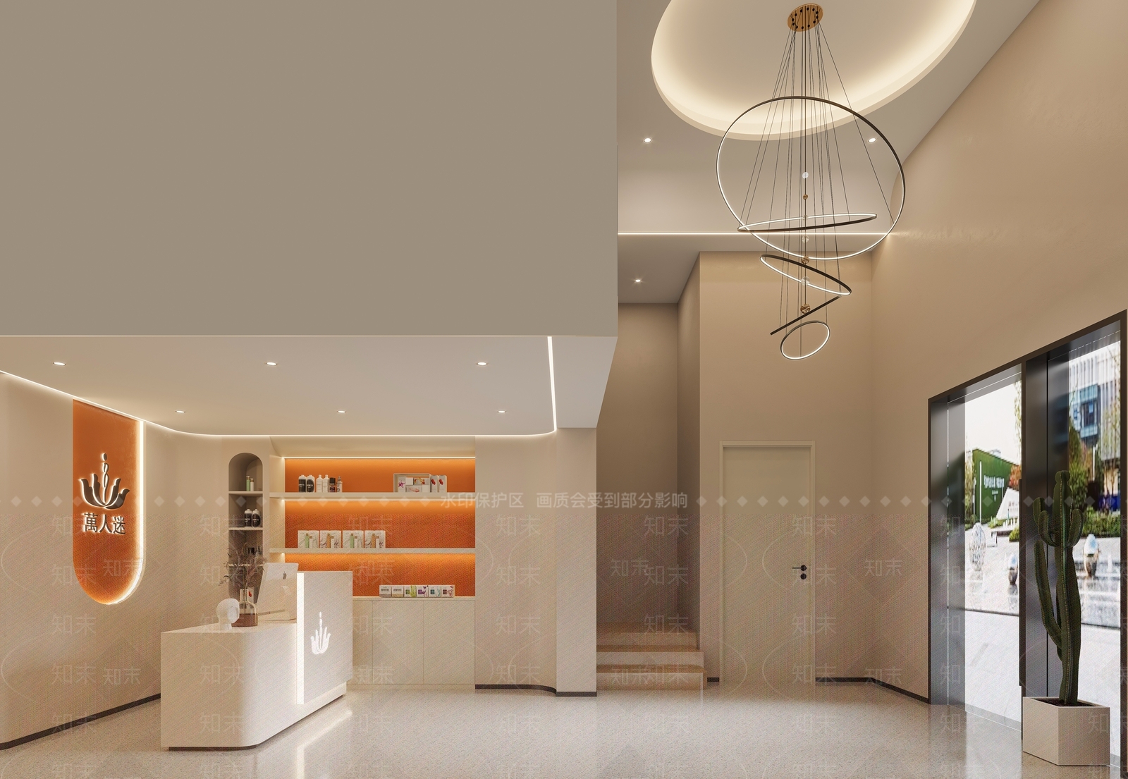 现代轻奢医院3D模型下载【ID:1164124809】