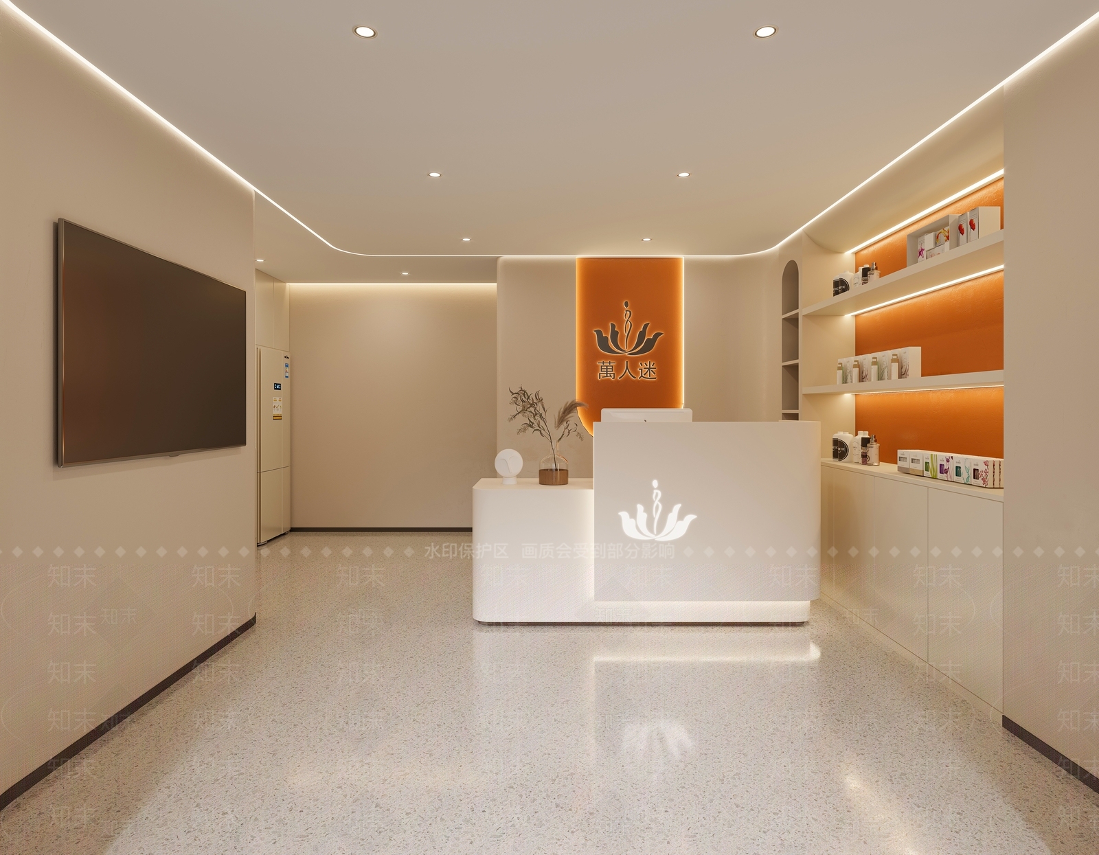 现代轻奢医院3D模型下载【ID:1164124809】
