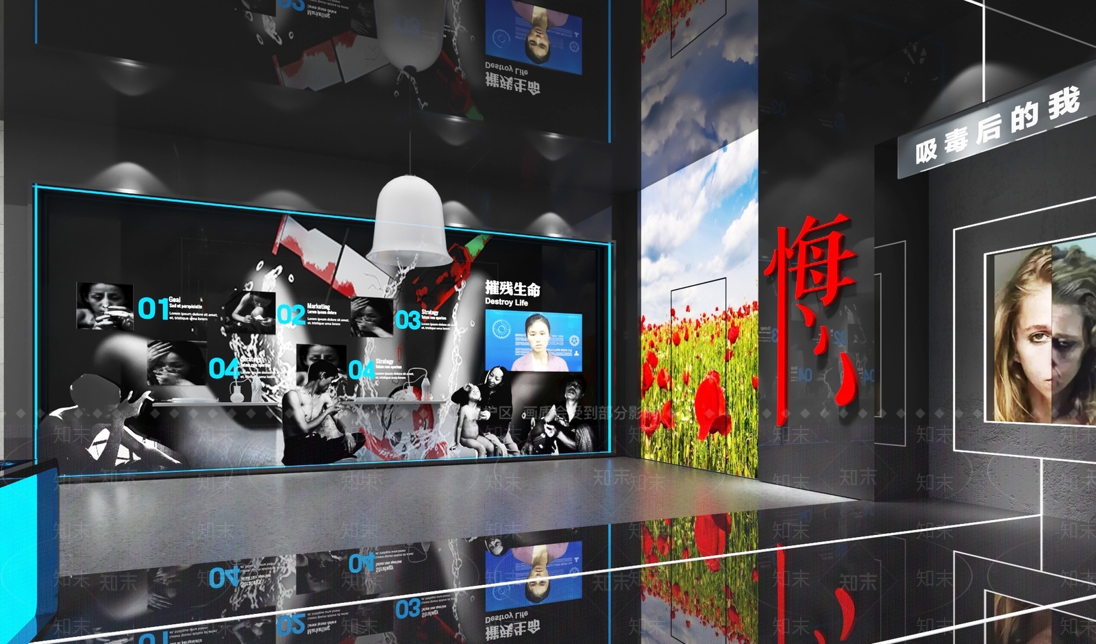 现代博物馆SU模型下载【ID:1164130153】