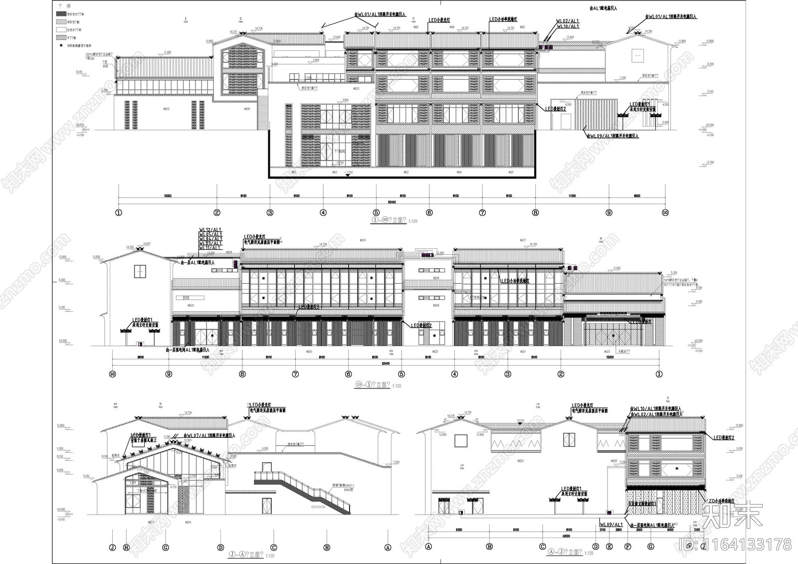 电气图施工图下载【ID:1164133178】