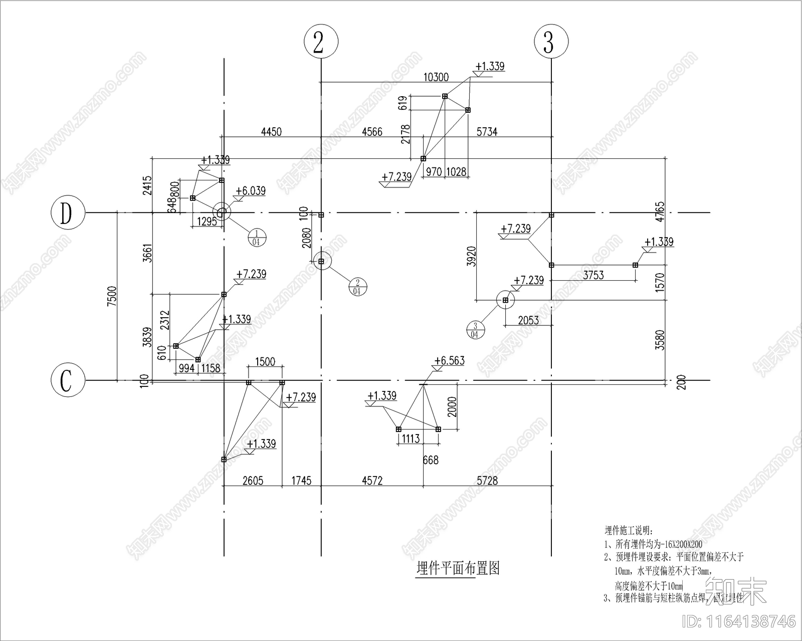 现代亭子节点cad施工图下载【ID:1164138746】