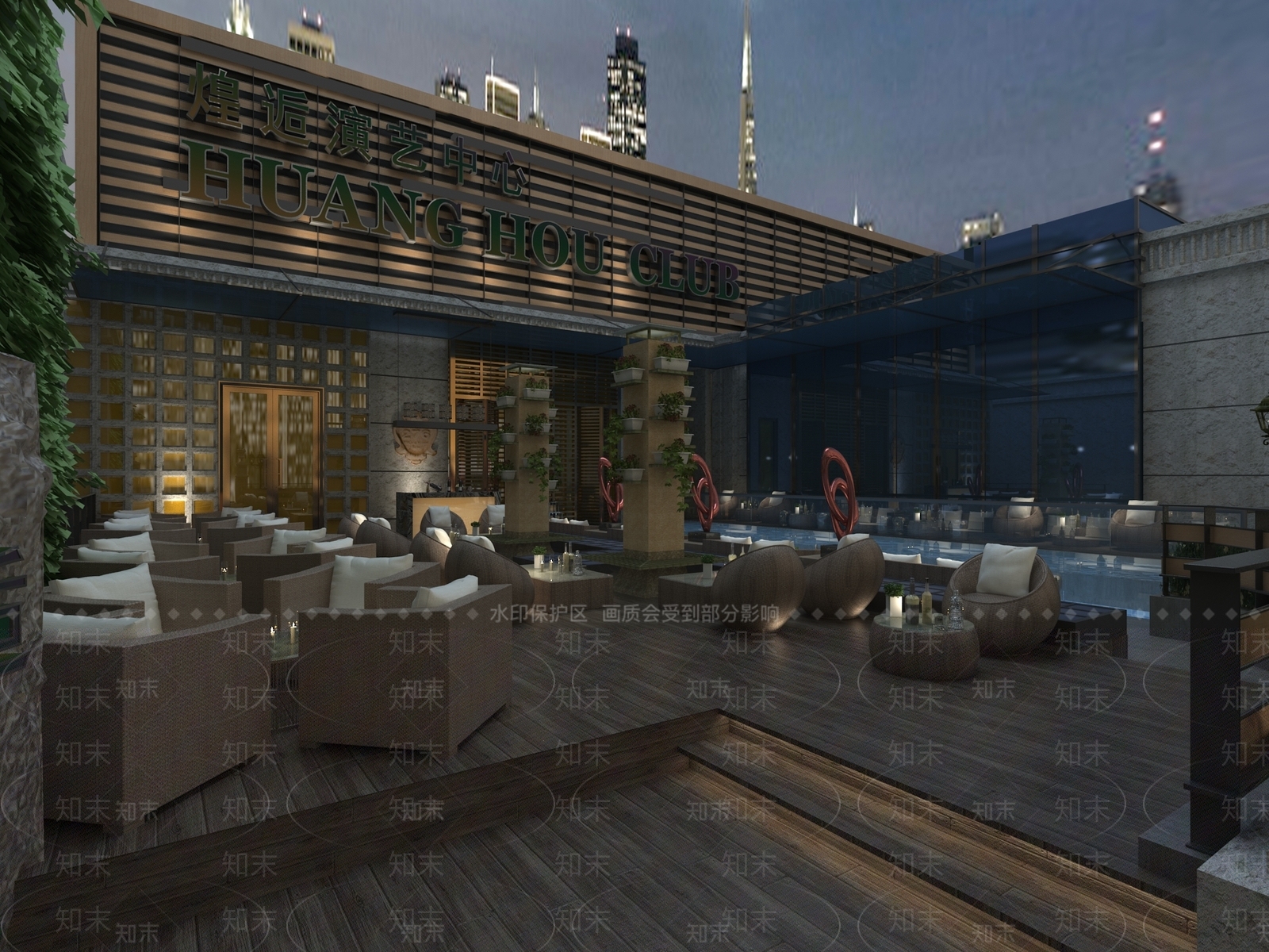 现代酒吧3D模型下载【ID:1164146628】