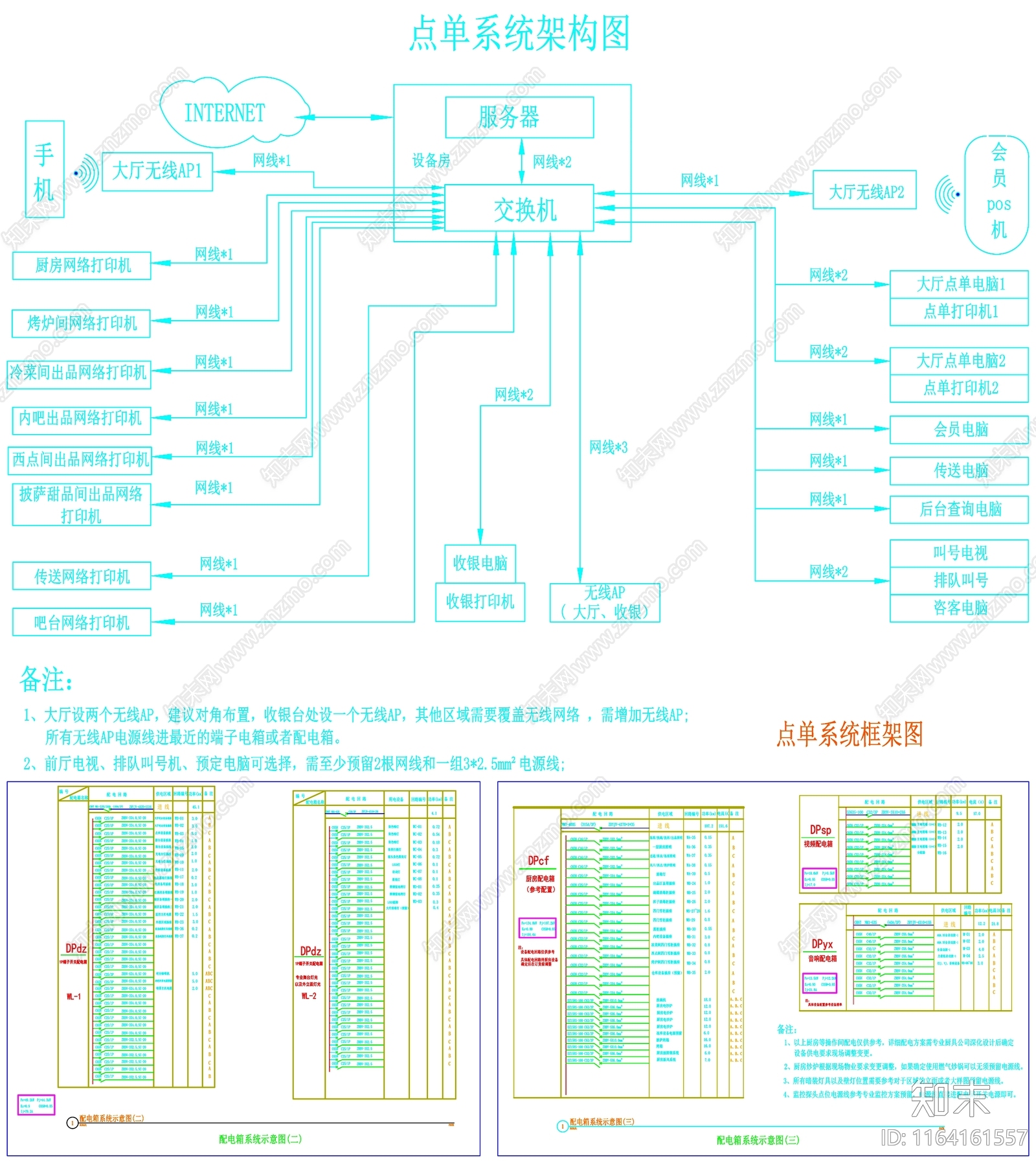 现代设计说明cad施工图下载【ID:1164161557】