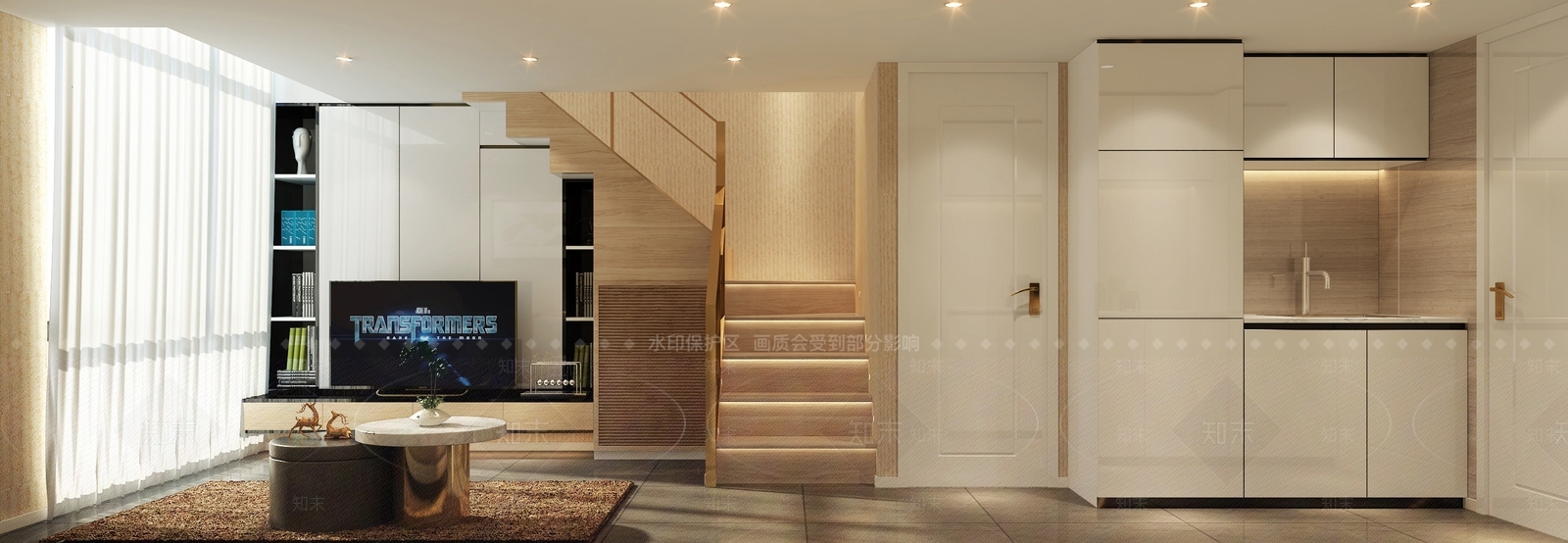 现代公寓3D模型下载【ID:1164164175】