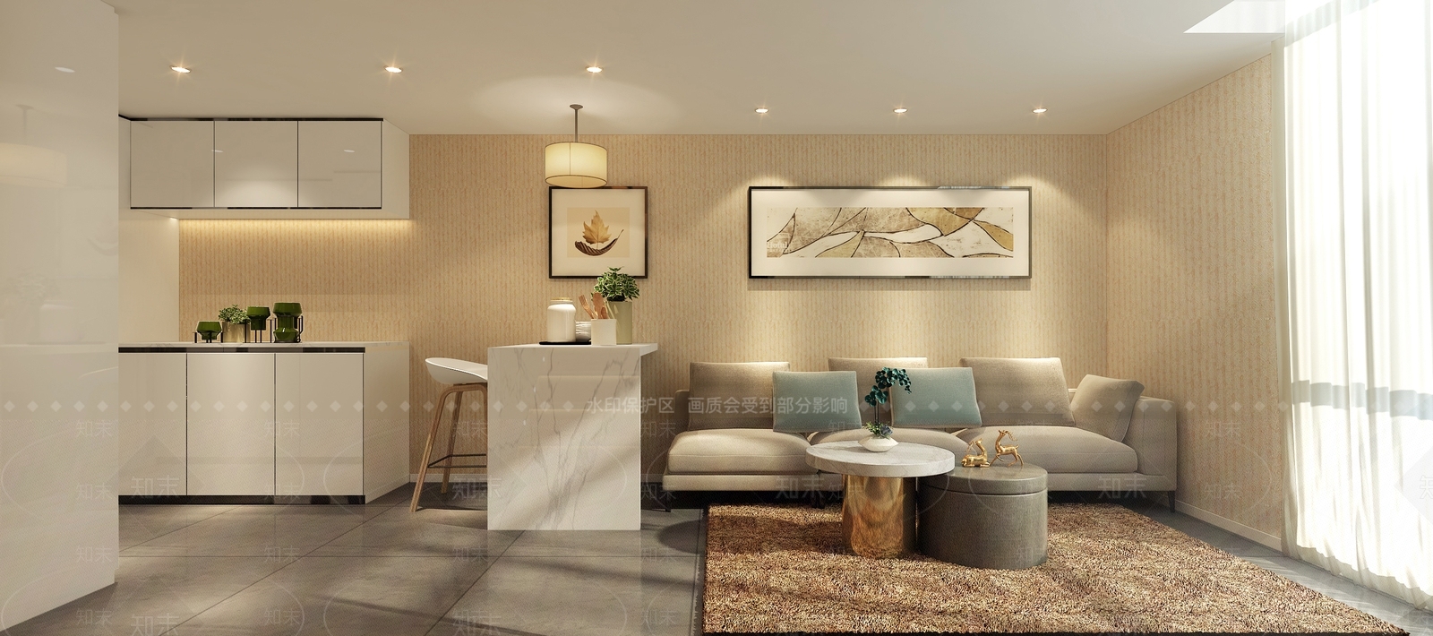 现代公寓3D模型下载【ID:1164164175】