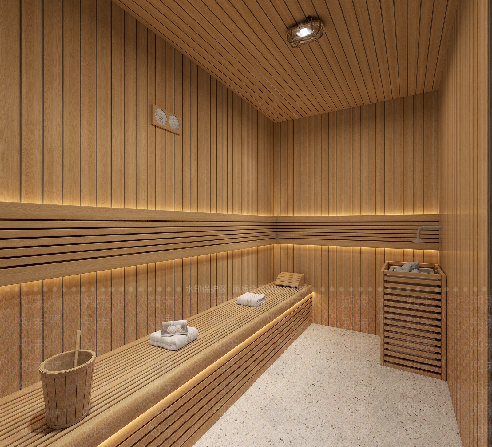 现代足浴店3D模型下载【ID:1164167527】