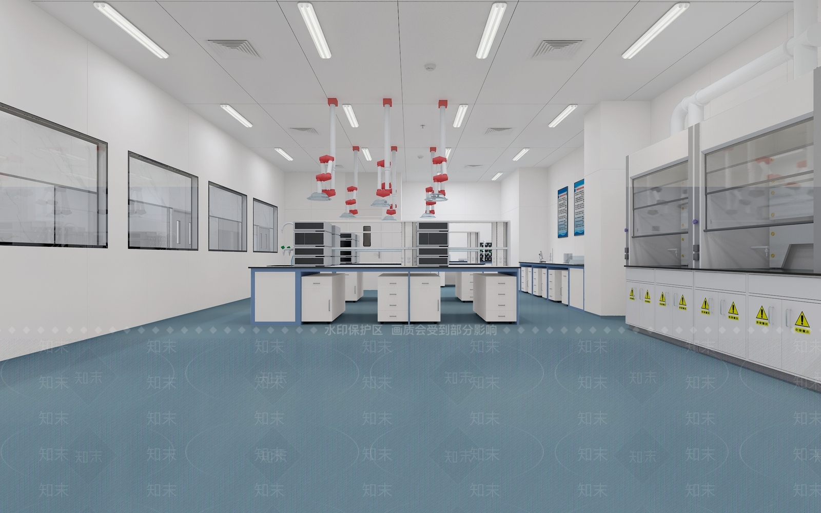现代实验室3D模型下载【ID:1164175084】