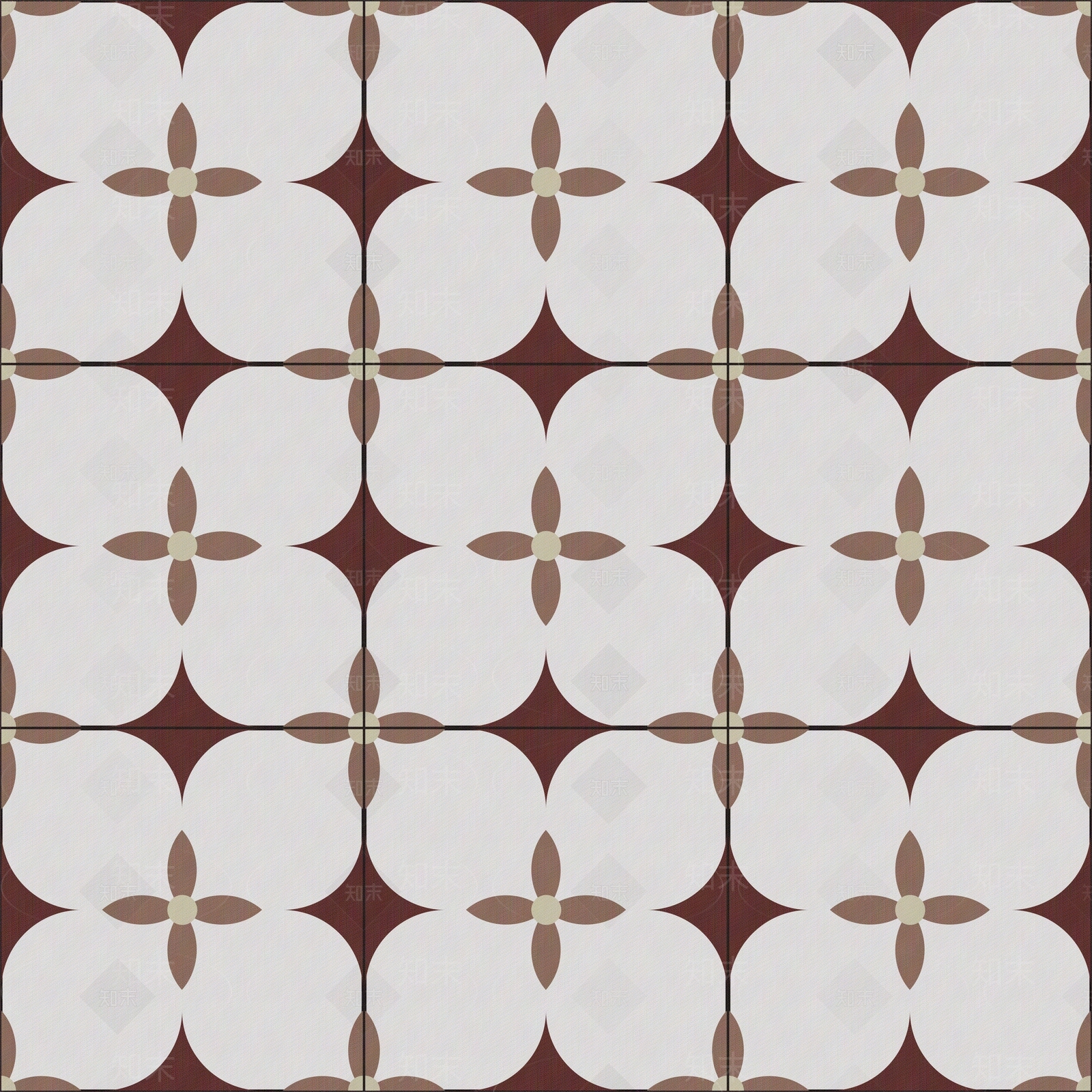 复古中古瓷砖贴图下载【ID:1164188308】