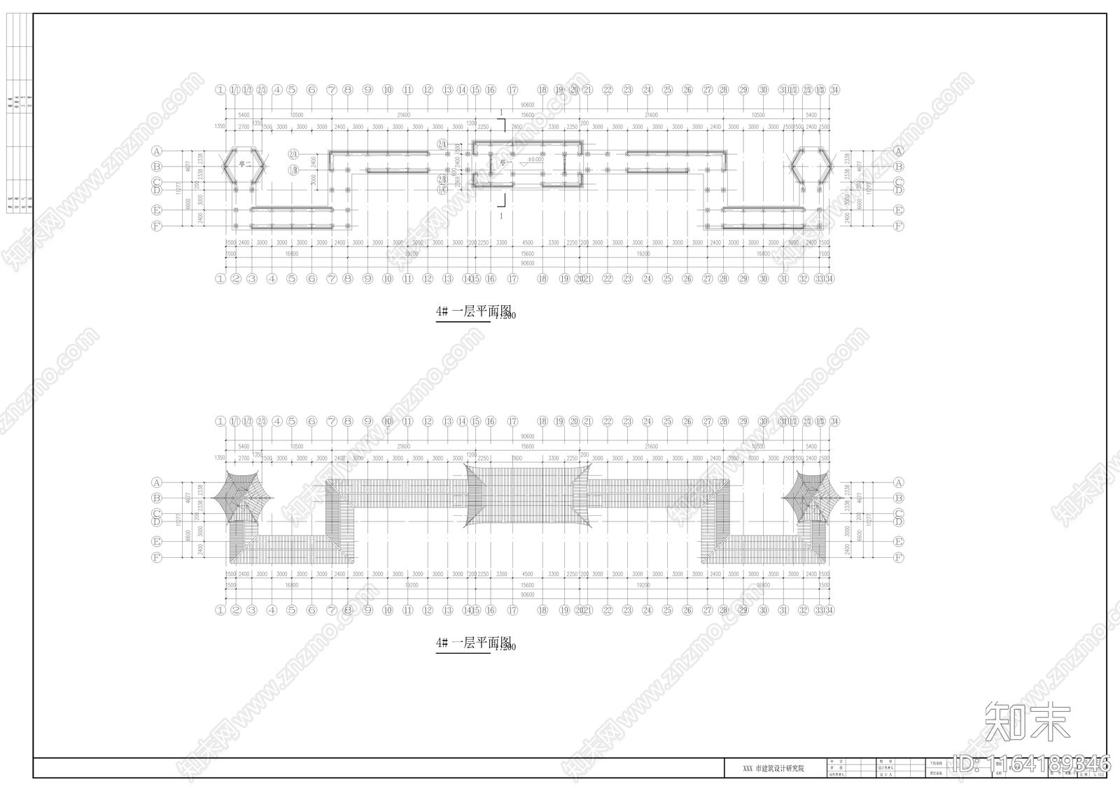 其他古建cad施工图下载【ID:1164189346】