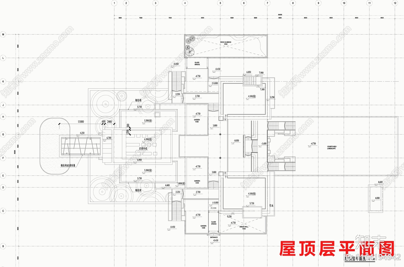 现代会所cad施工图下载【ID:1164194942】