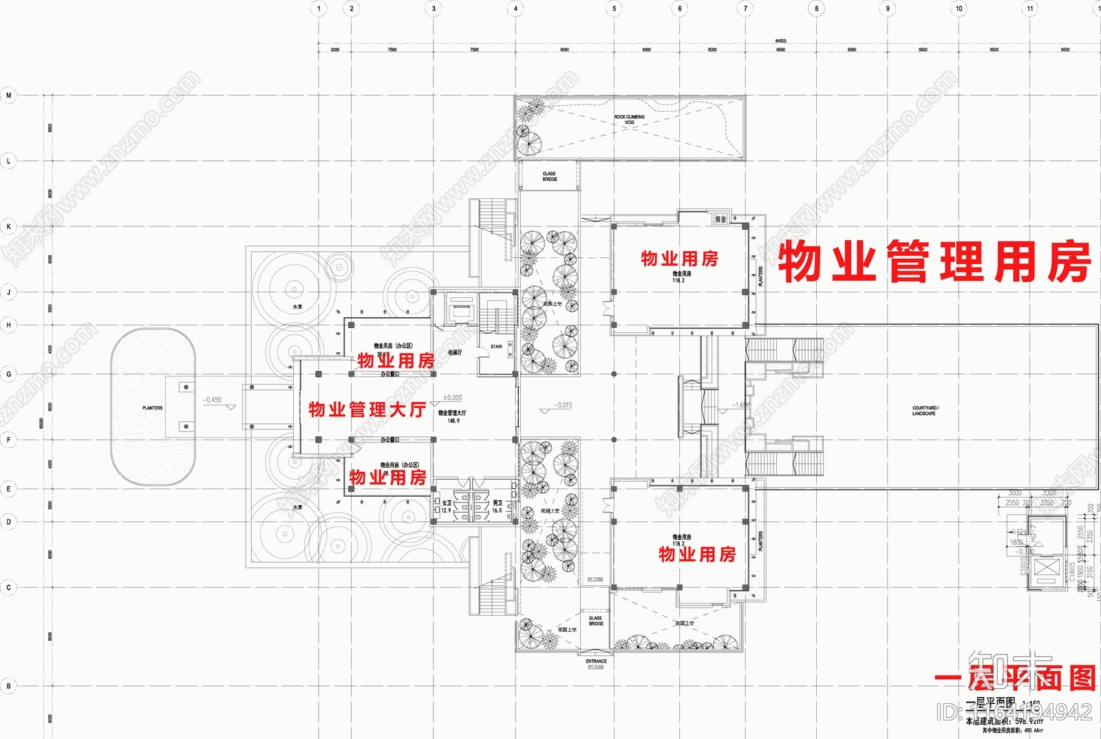 现代会所cad施工图下载【ID:1164194942】