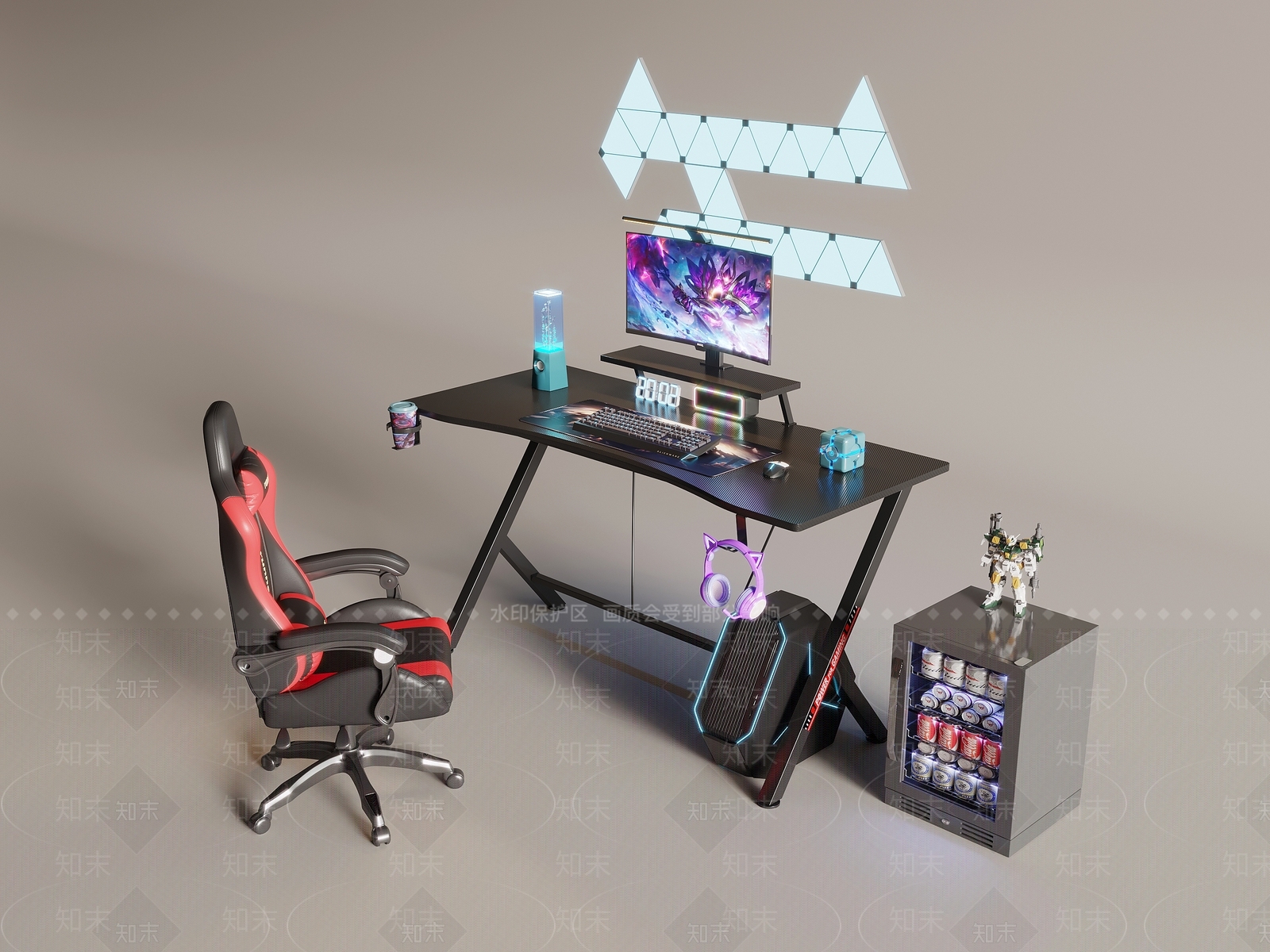 电脑3D模型下载【ID:1164200191】