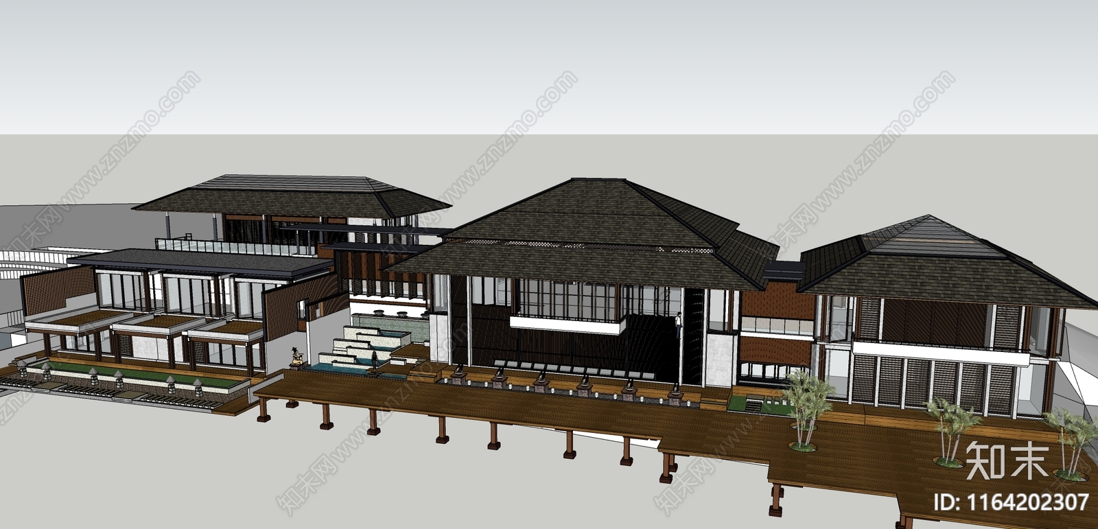 其他其他商业建筑cad施工图下载【ID:1164202307】