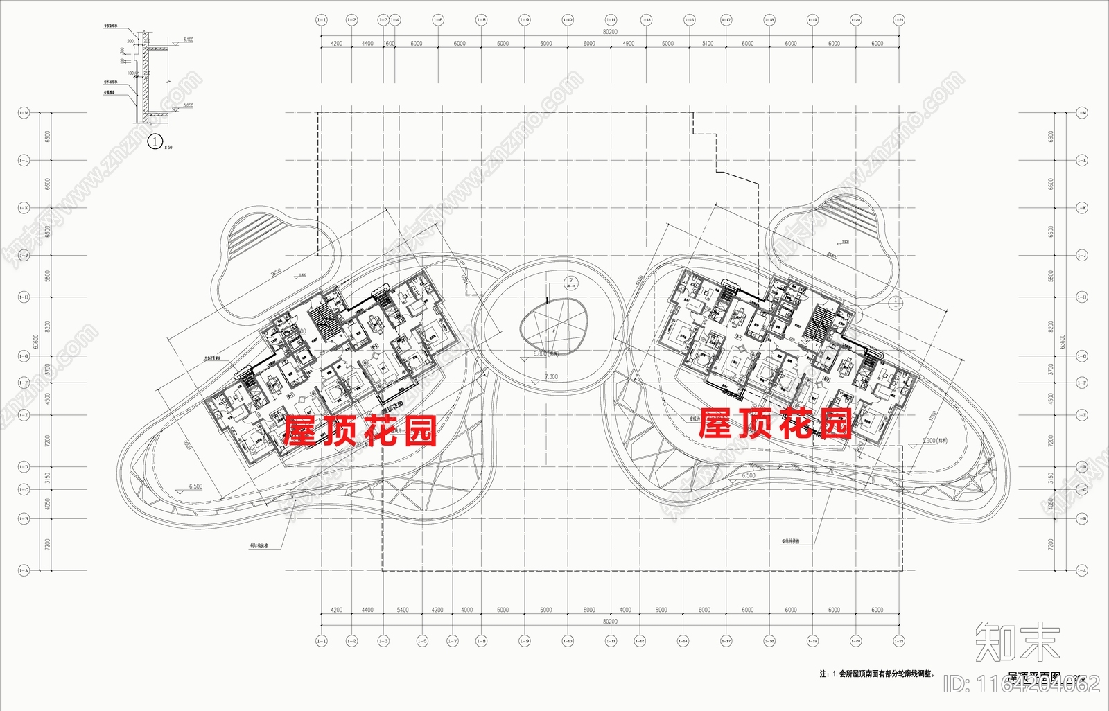 现代会所cad施工图下载【ID:1164204062】