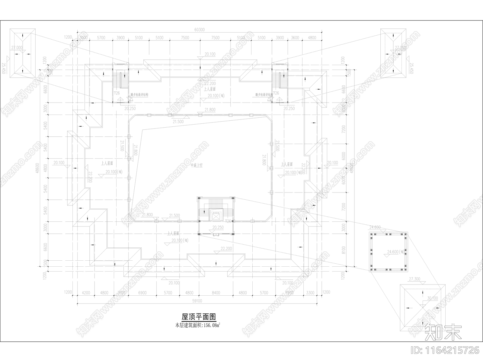 复古学校建筑cad施工图下载【ID:1164215726】