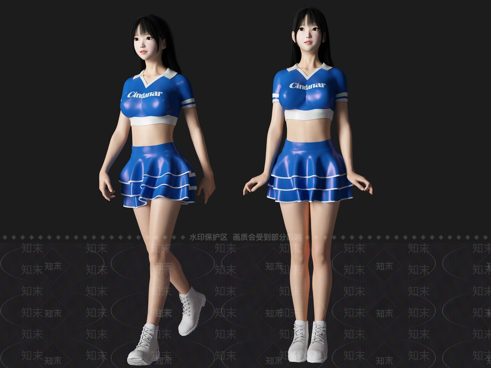 女人SU模型下载【ID:1164219855】
