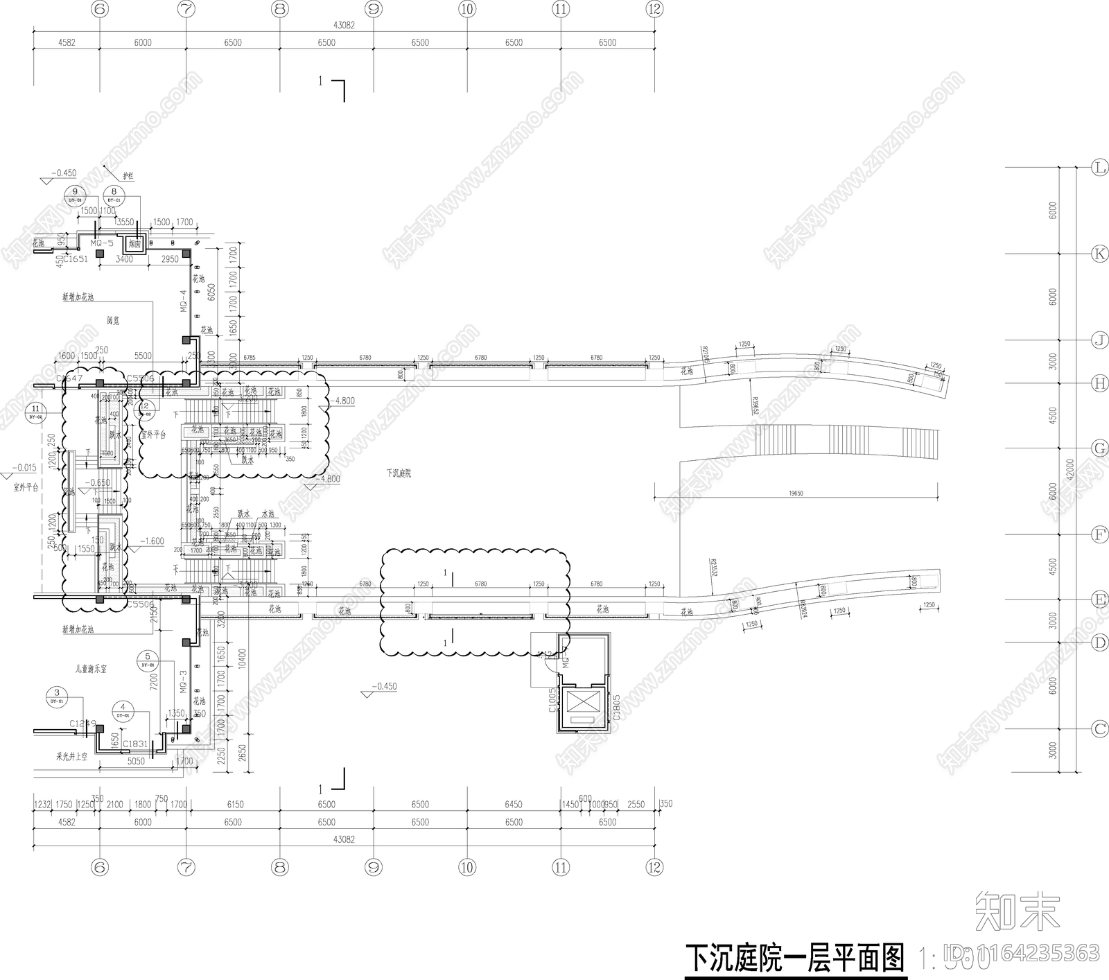 现代会所cad施工图下载【ID:1164235363】