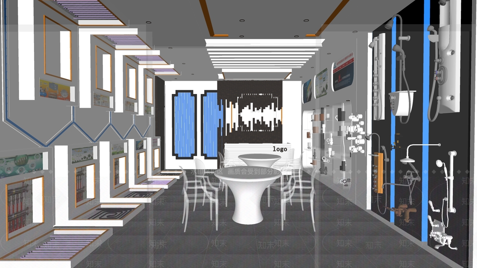 现代其他店铺SU模型下载【ID:1164243668】