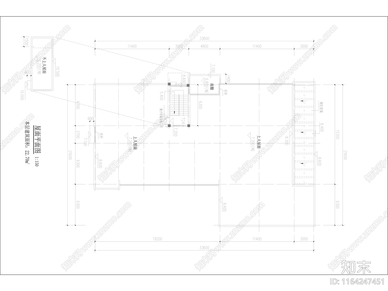 现代医院建筑cad施工图下载【ID:1164247451】