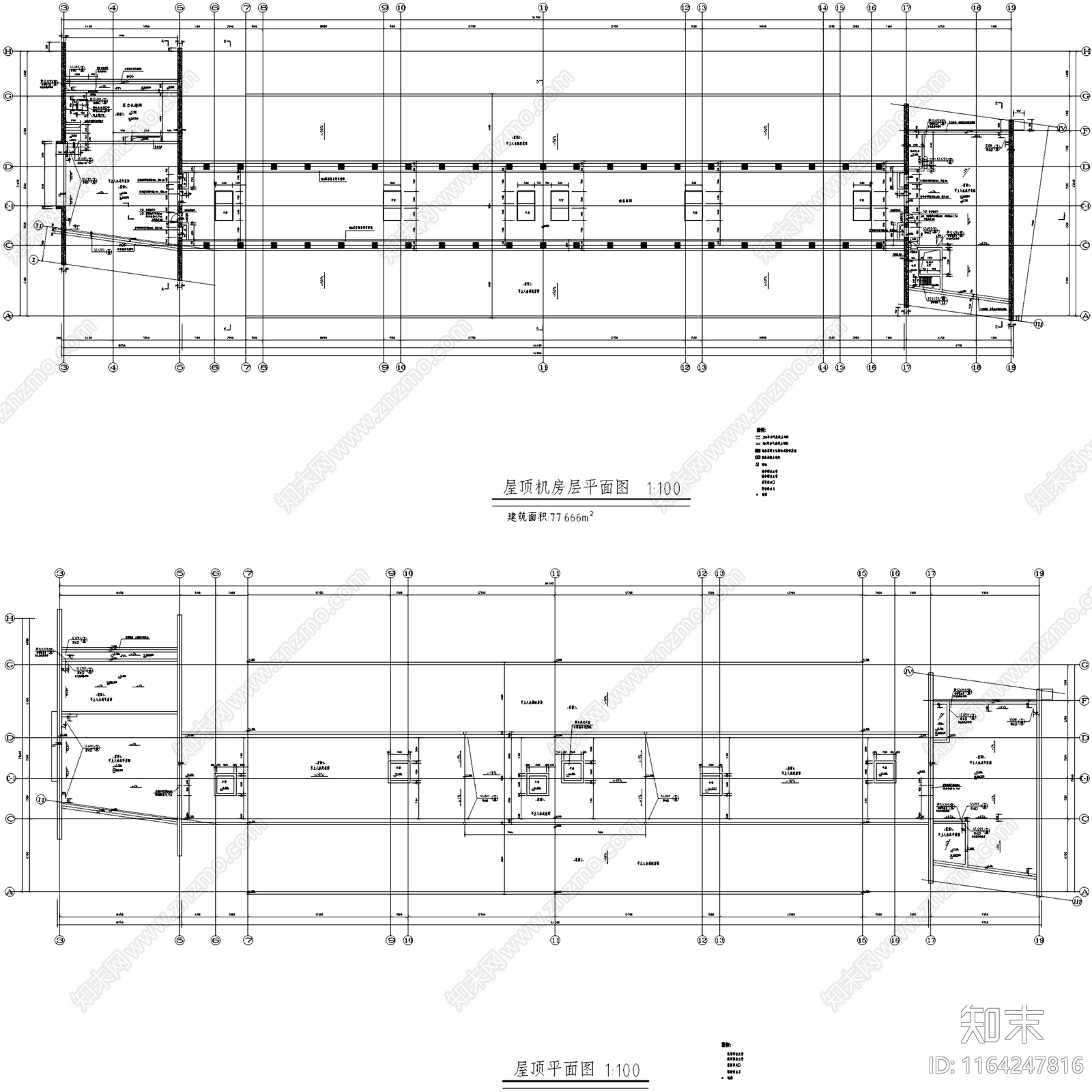 现代新中式美术馆建筑施工图下载【ID:1164247816】